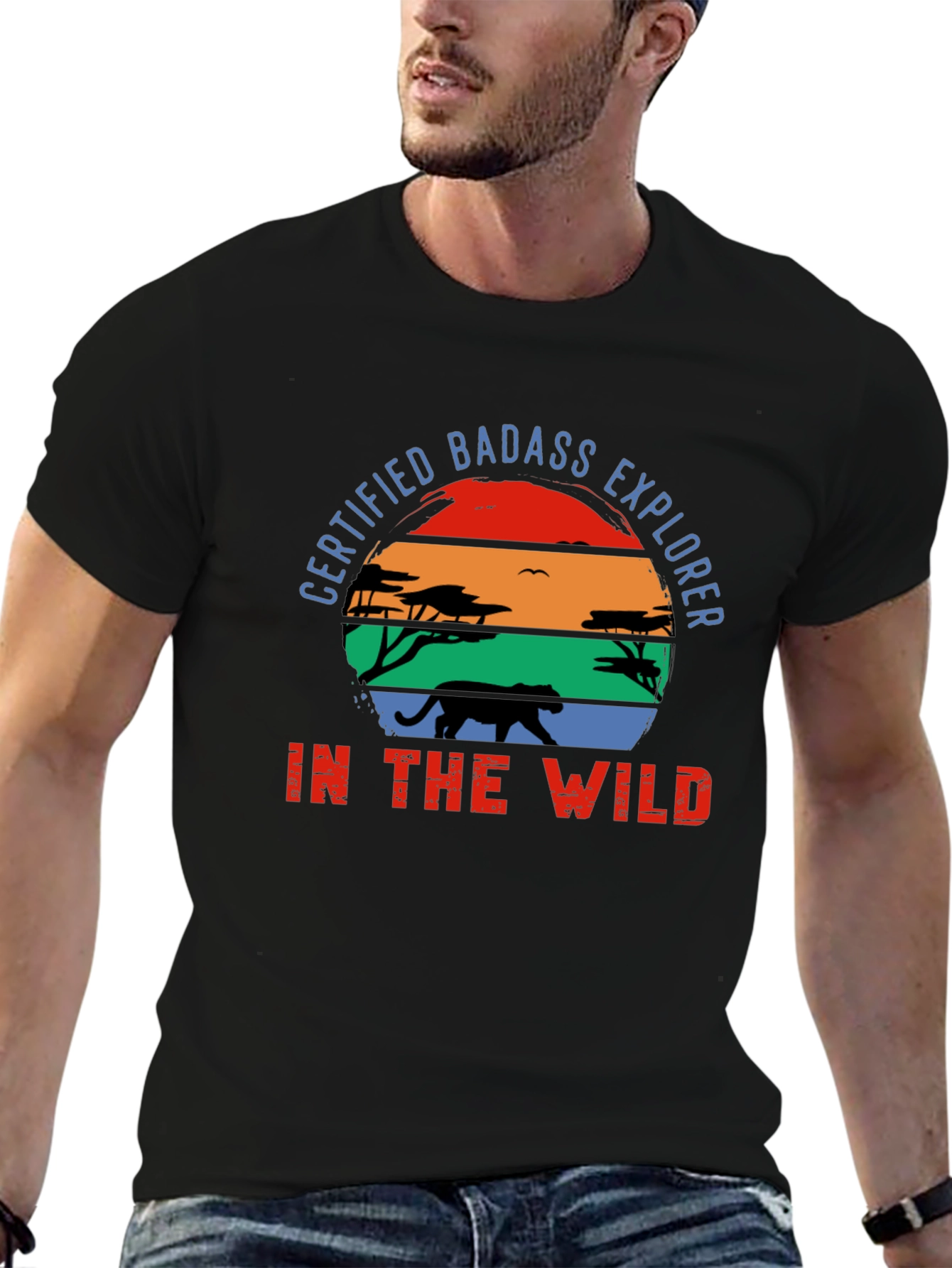 Certified Badass Explorer Graphic T-Shirt