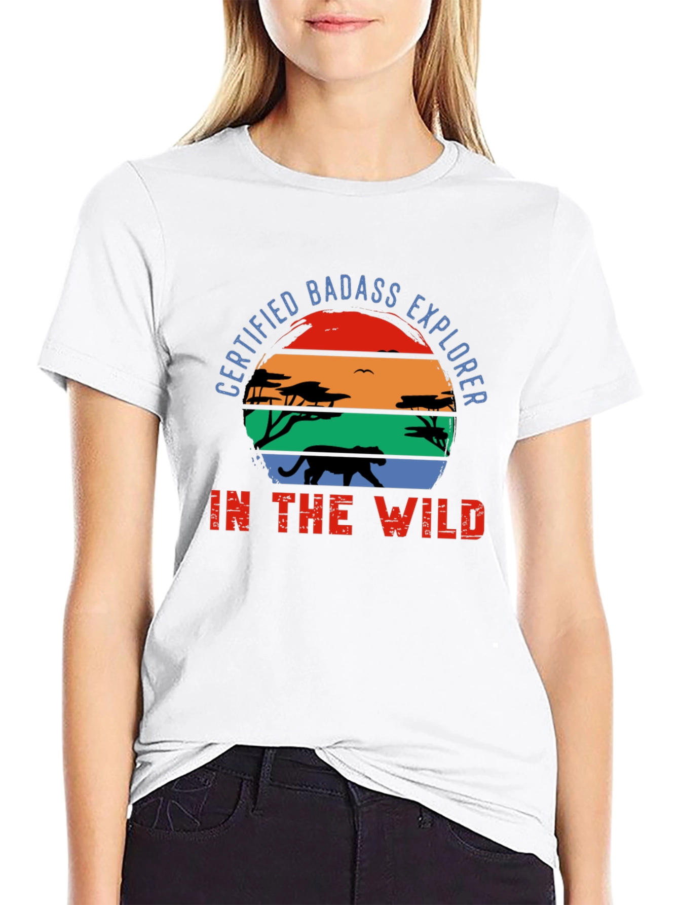Certified Badass Explorer Graphic T-Shirt