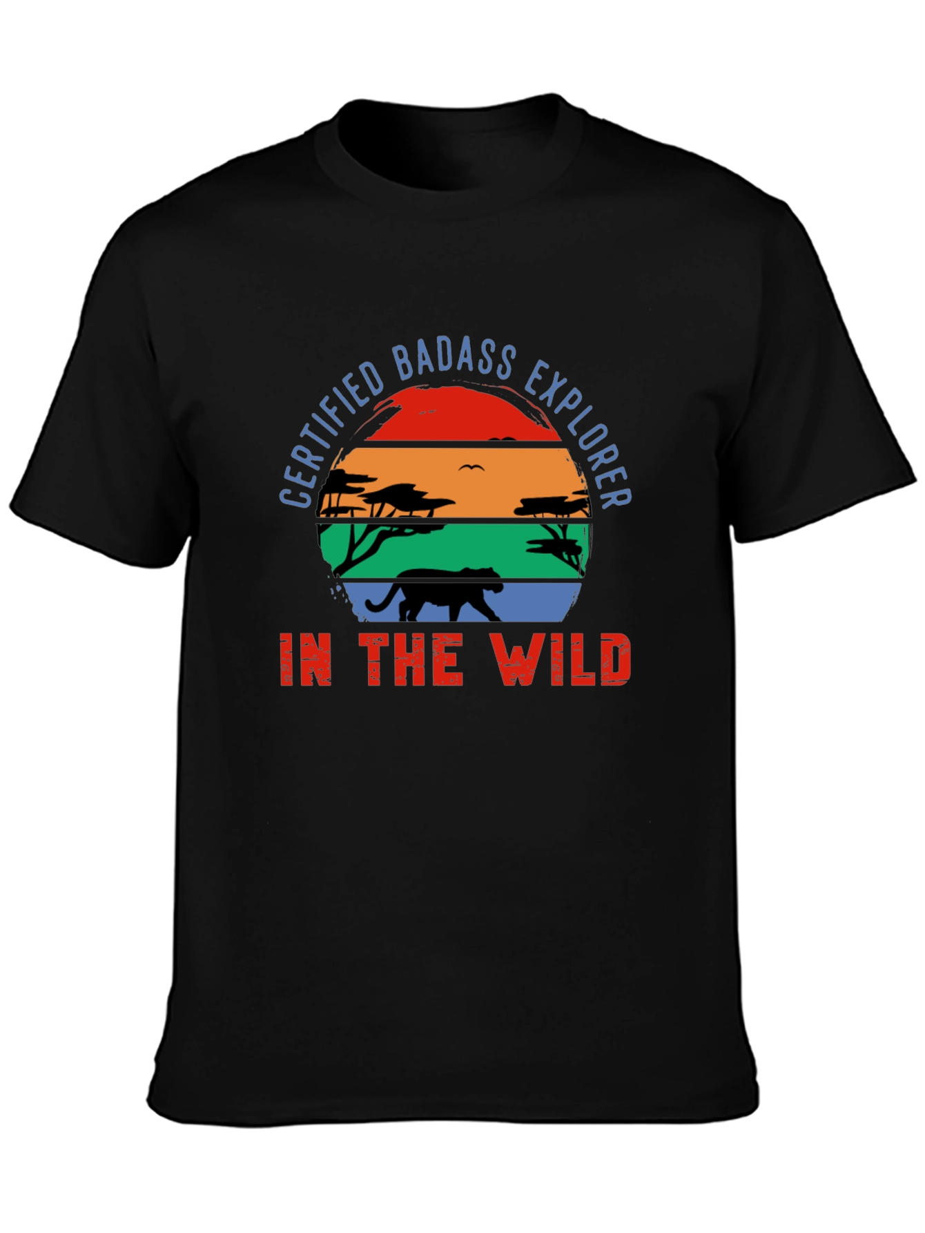 Certified Badass Explorer Graphic T-Shirt