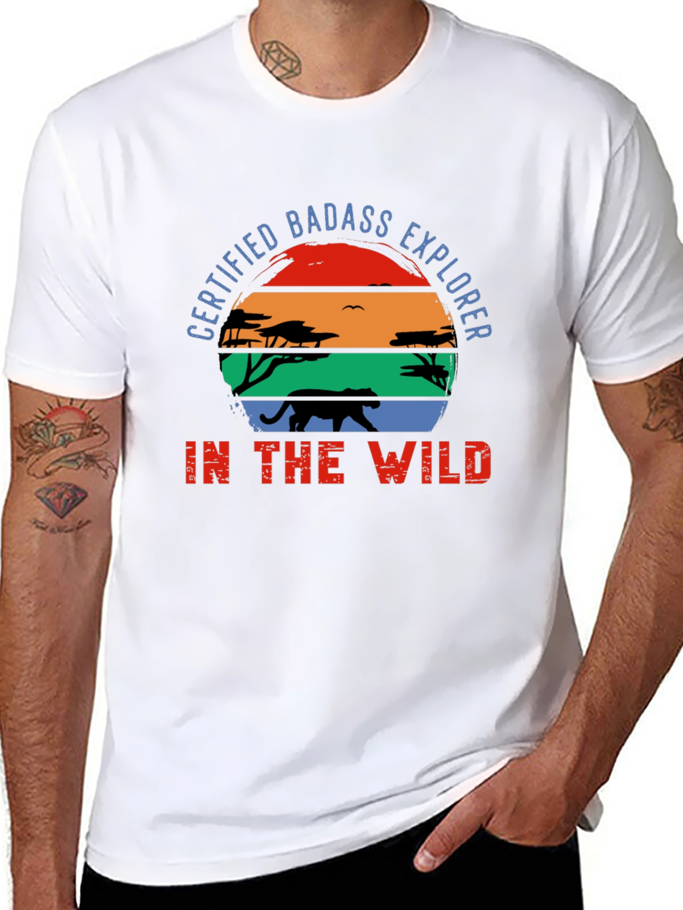 Certified Badass Explorer Graphic T-Shirt