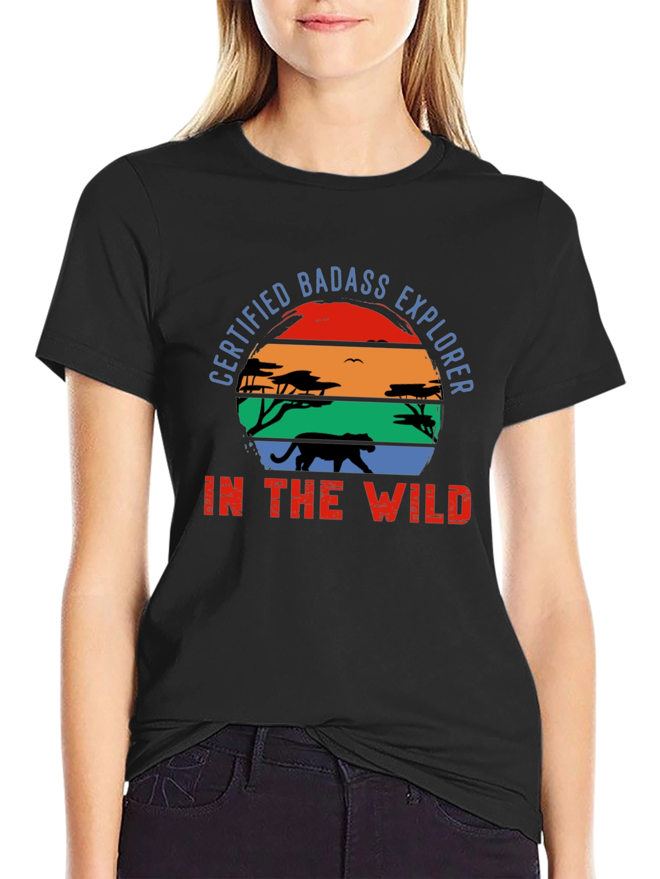 Certified Badass Explorer Graphic T-Shirt