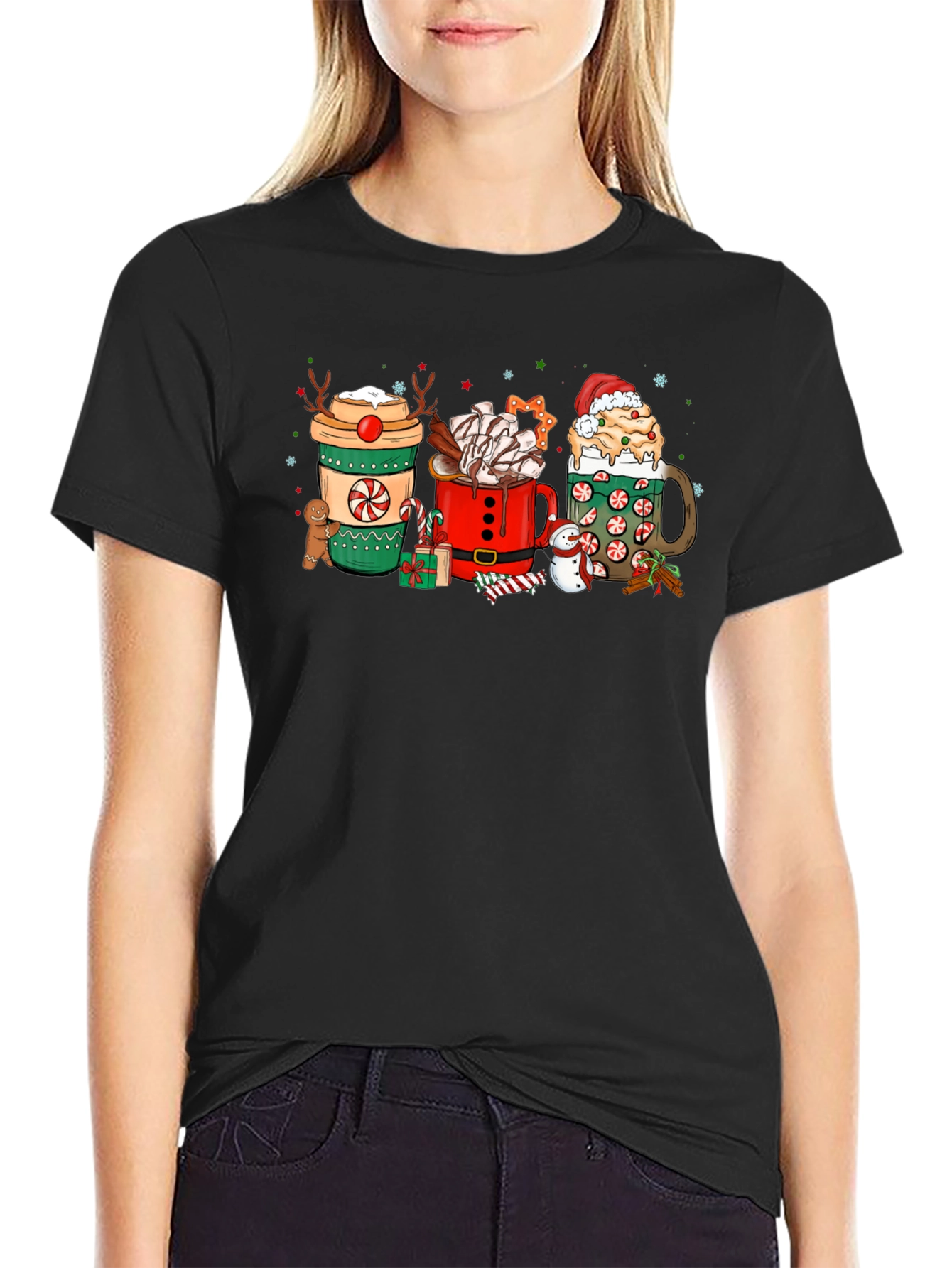 Festive Holiday Drinks T-Shirt