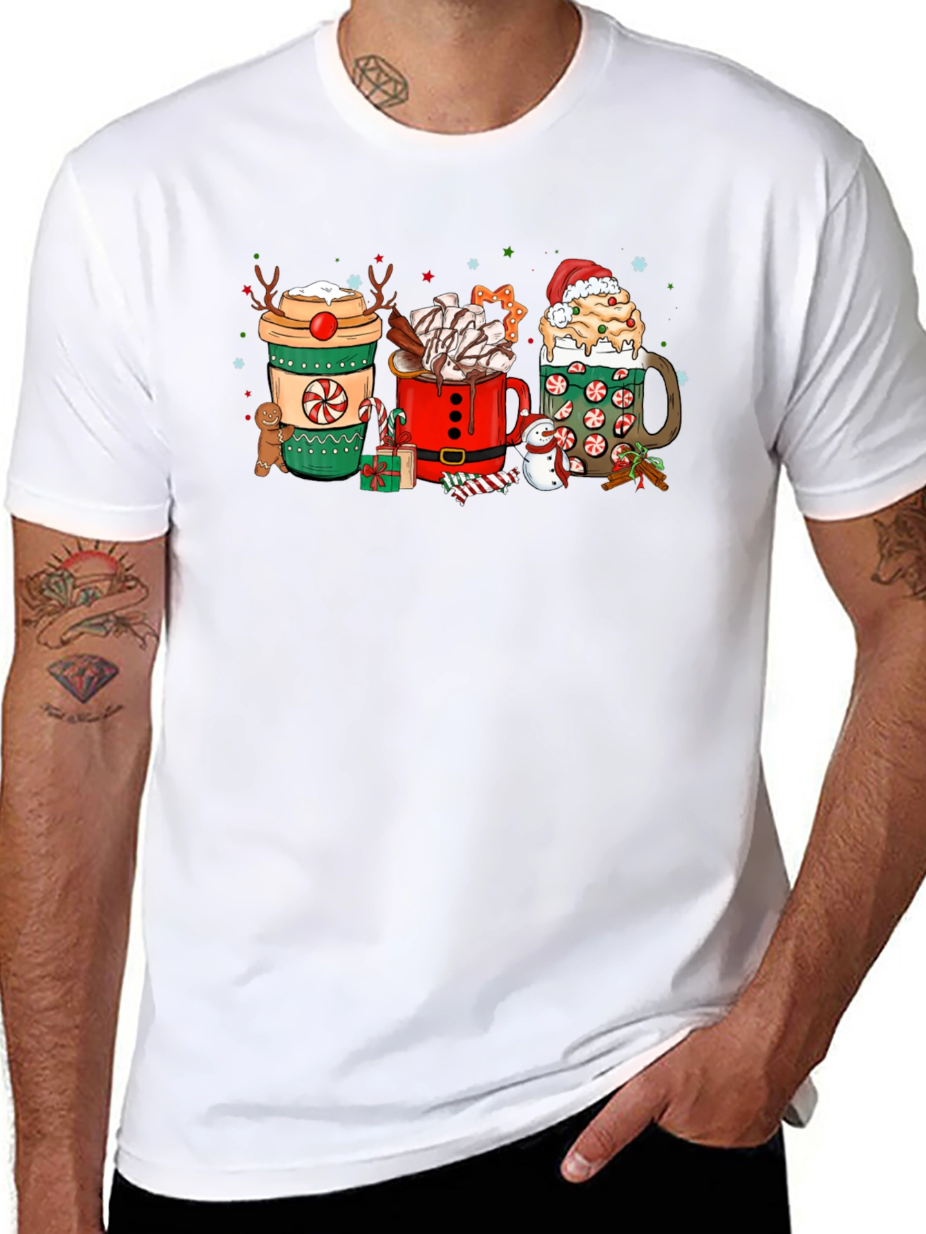 Festive Holiday Drinks T-Shirt