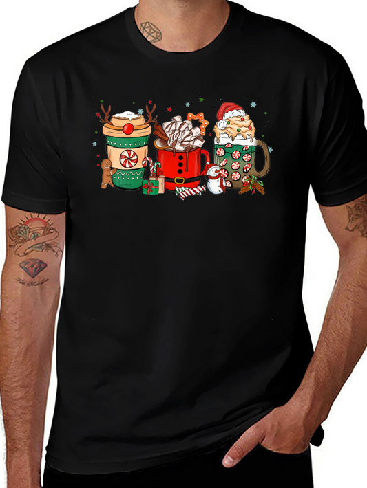 Festive Holiday Drinks T-Shirt