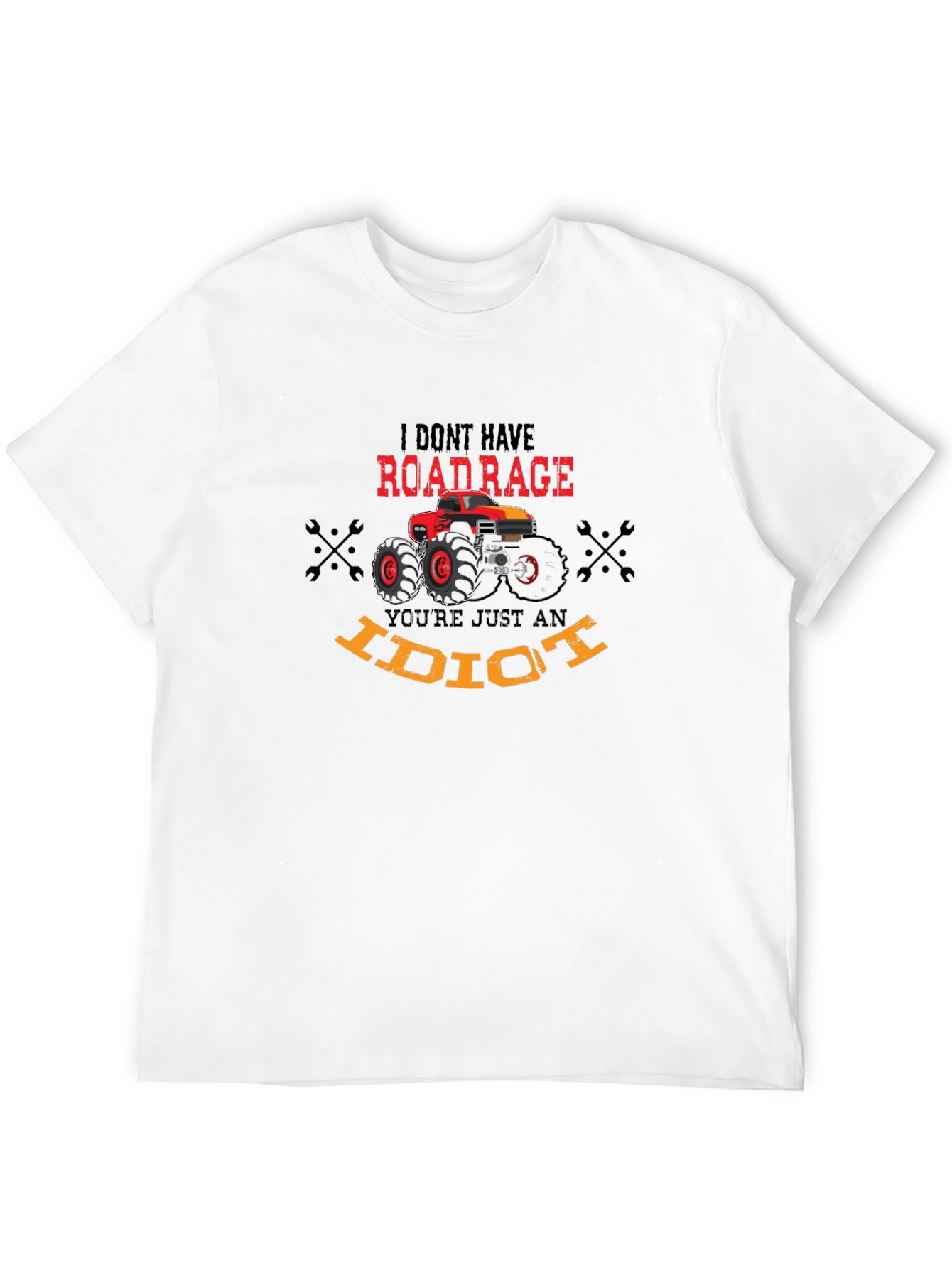 Road Rage Monster Truck Graphic Tee