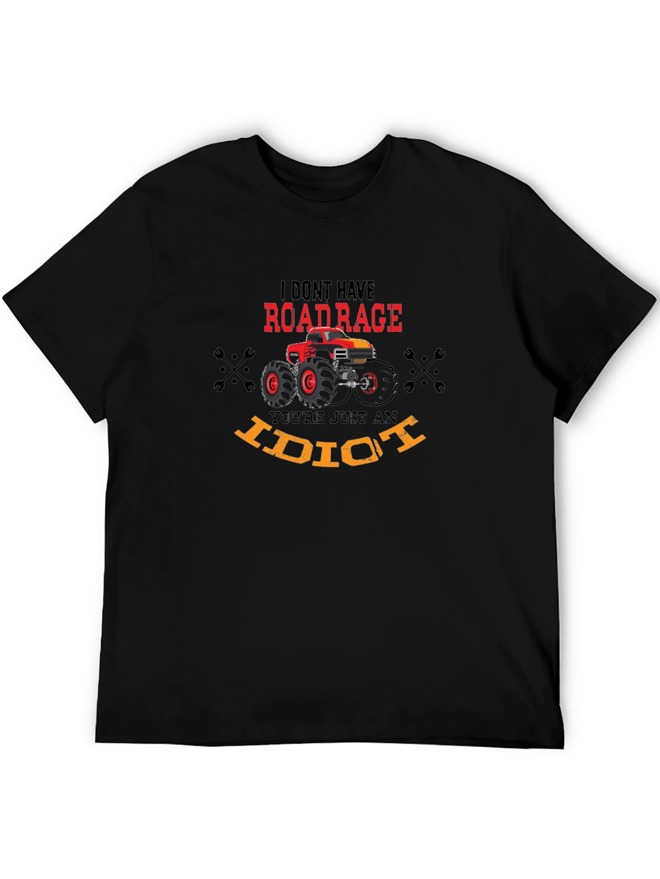 Road Rage Monster Truck Graphic Tee