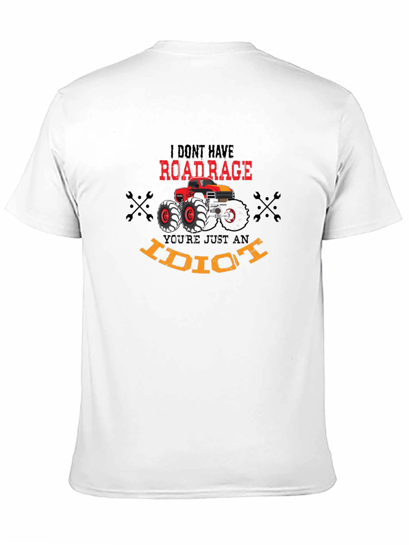 Road Rage Monster Truck Graphic Tee