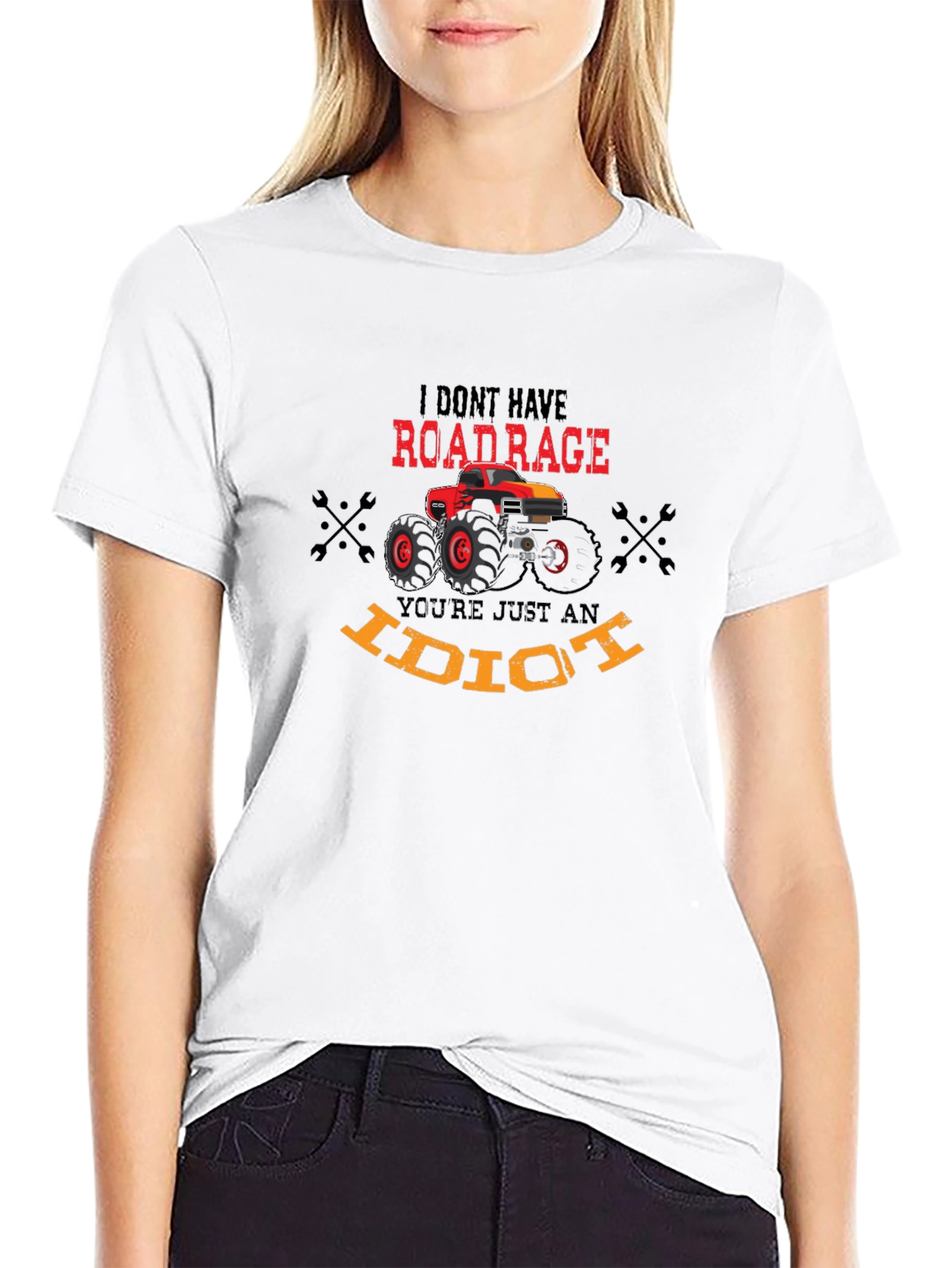 Road Rage Monster Truck Graphic Tee