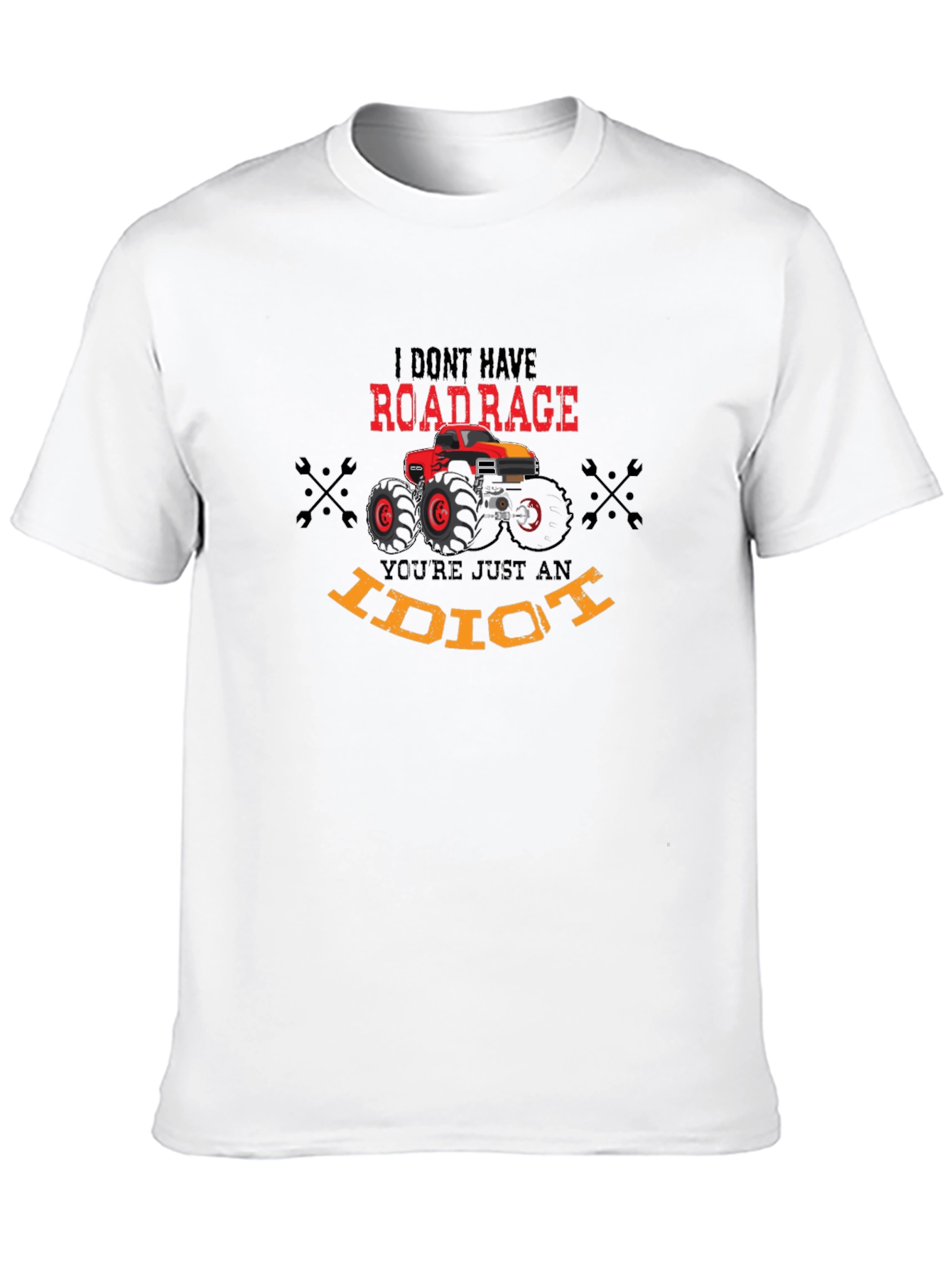 Road Rage Monster Truck Graphic Tee