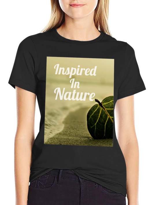 Inspired in Nature Graphic Tee - Soft Cotton Comfort