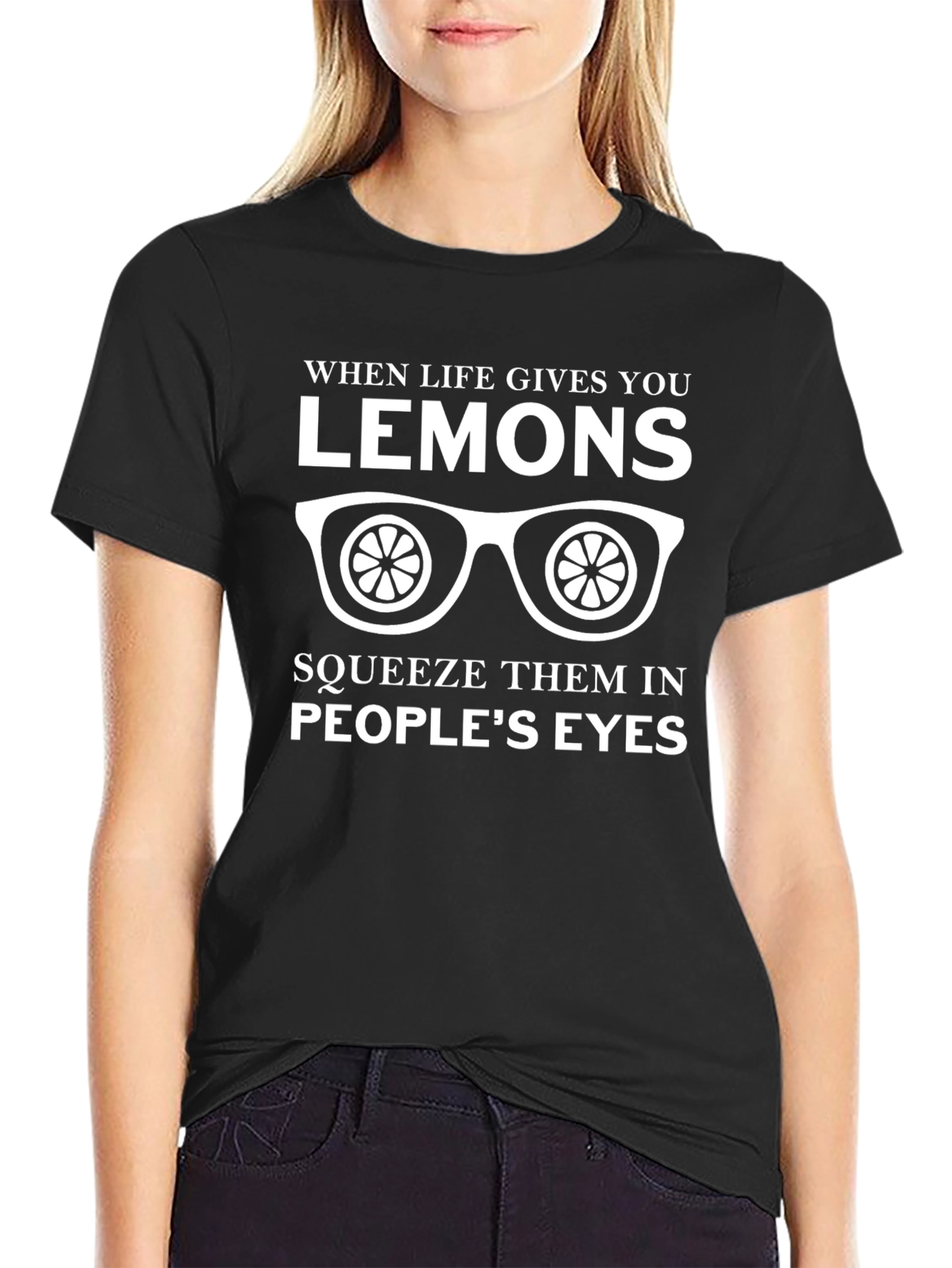 Funny Lemon Graphic T-Shirt