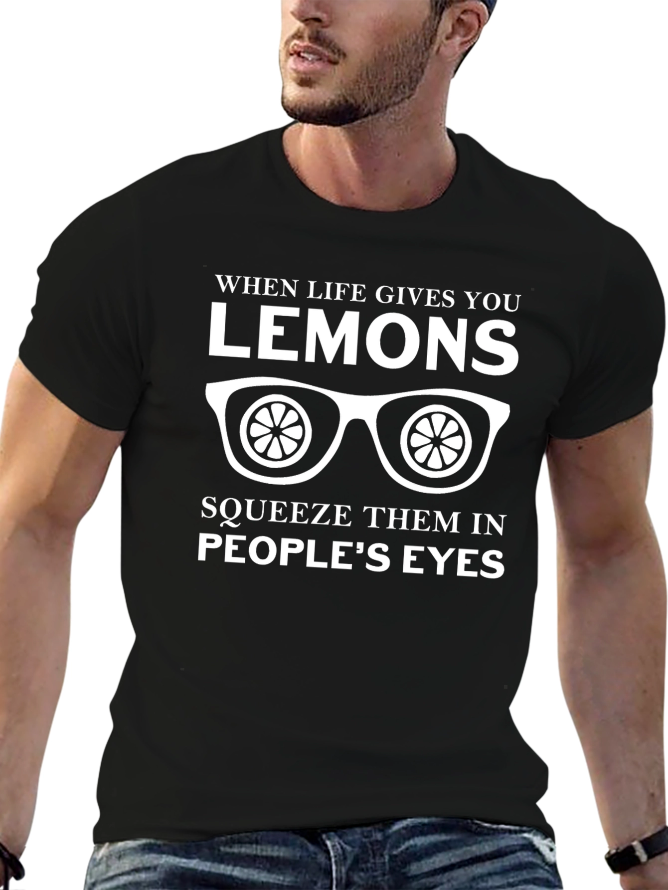 Funny Lemon Graphic T-Shirt