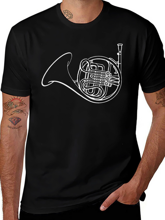French Horn T-Shirt - Musician Apparel