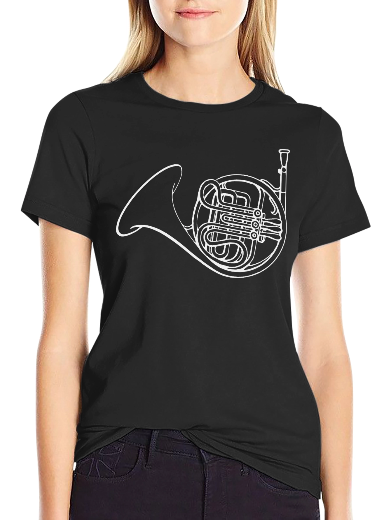 French Horn T-Shirt - Musician Apparel