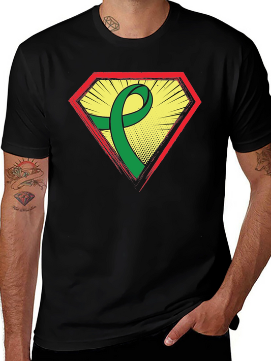 Green Ribbon Superhero T-Shirt