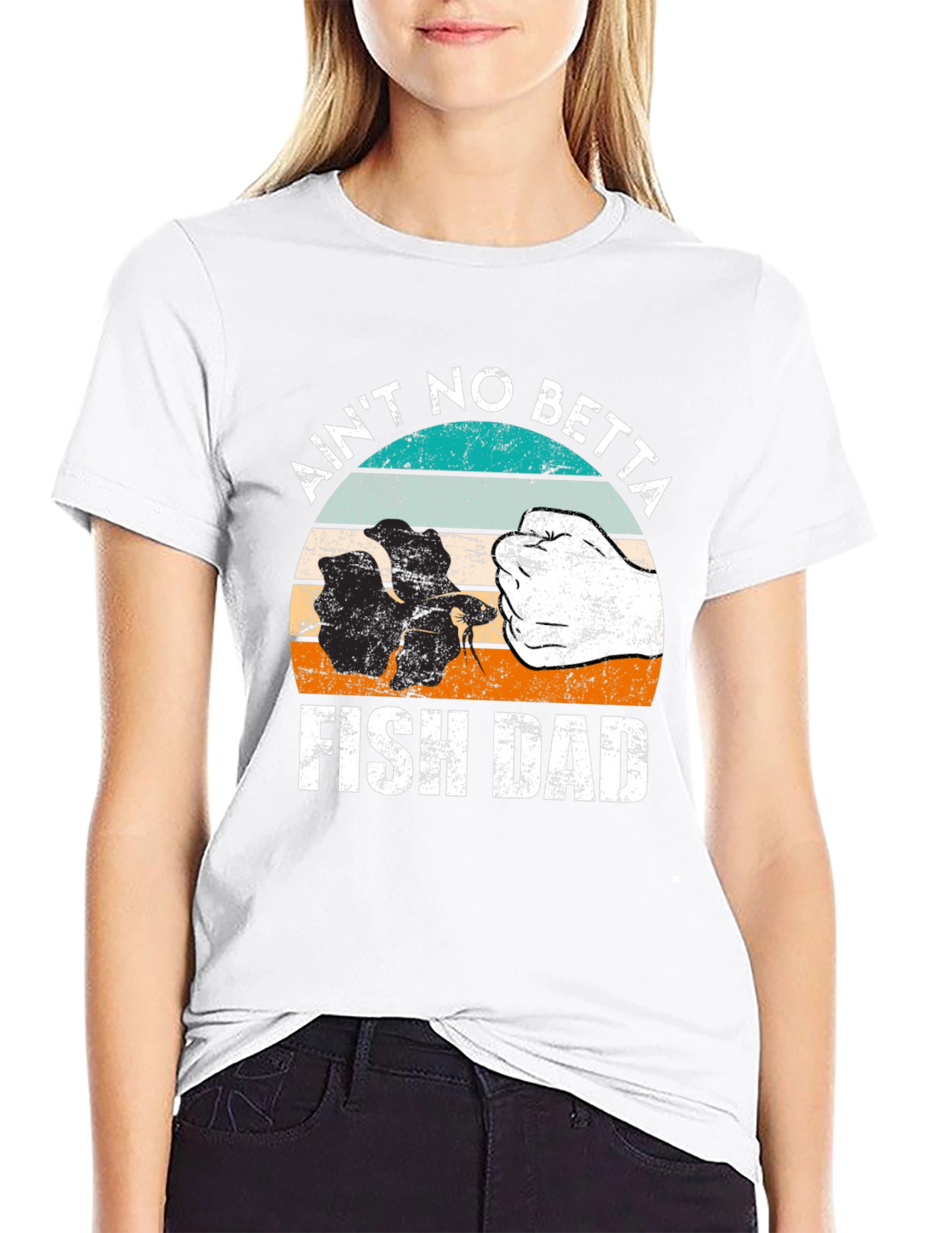 Aint No Betta Fish Dad T-Shirt