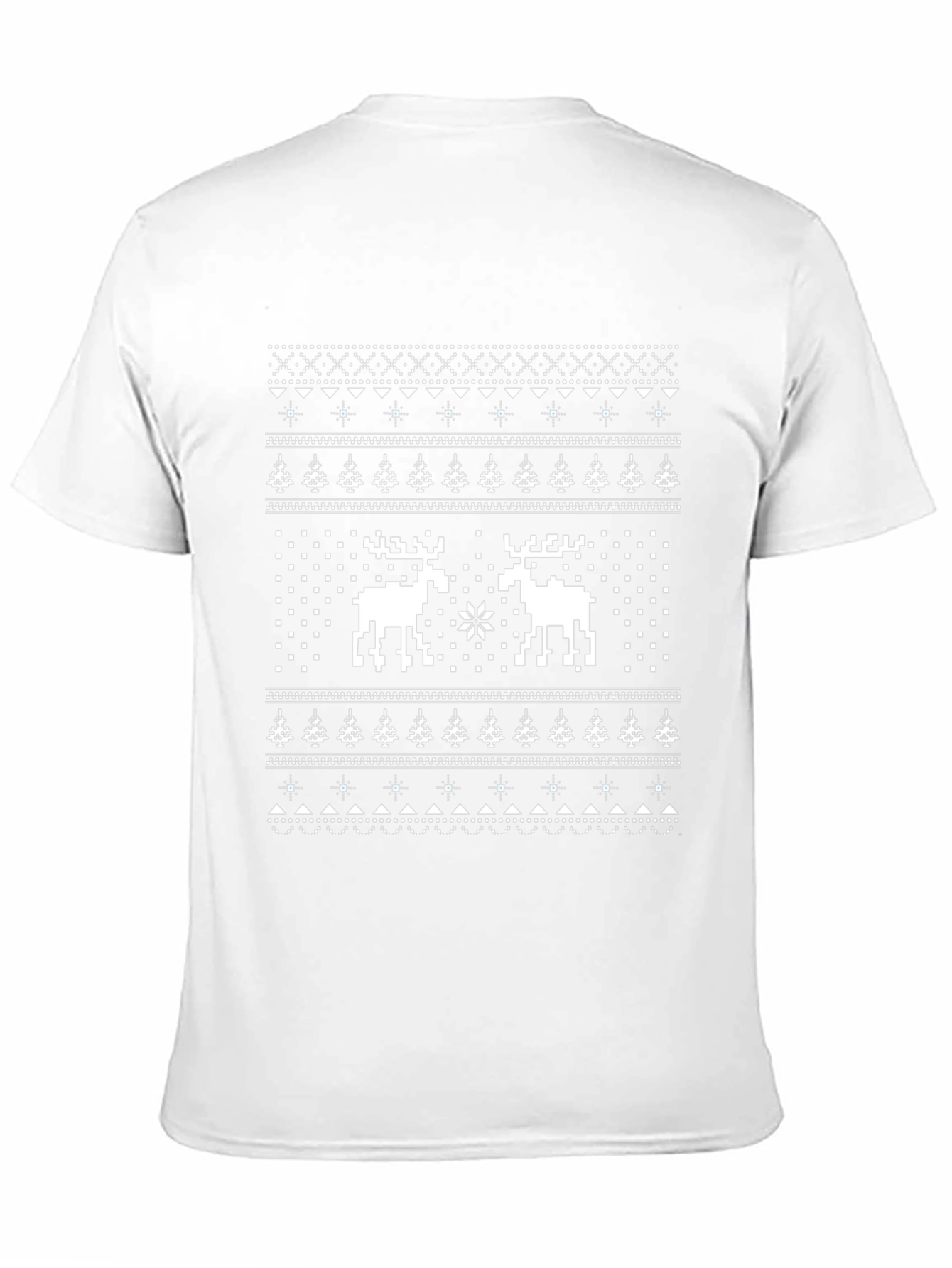 Novelty Holiday Reindeer T-Shirt