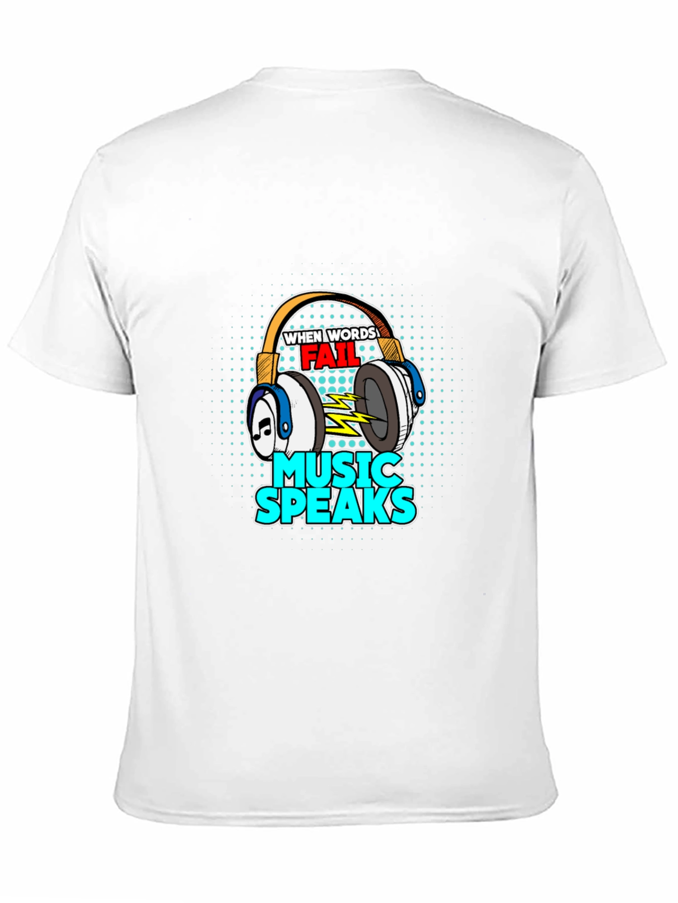 Music Speaks Graphic Tee