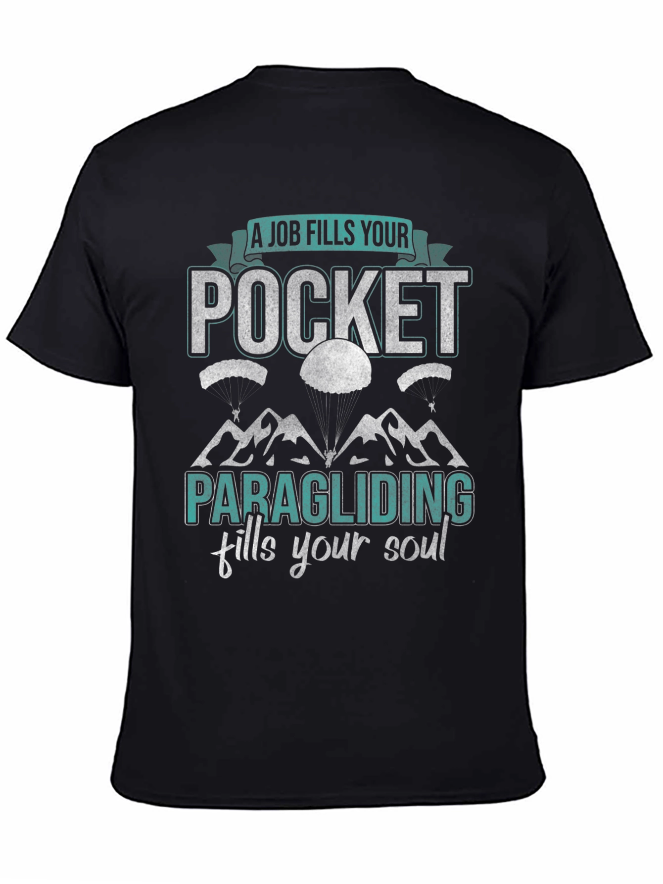 Paragliding Soul Graphic T-Shirt