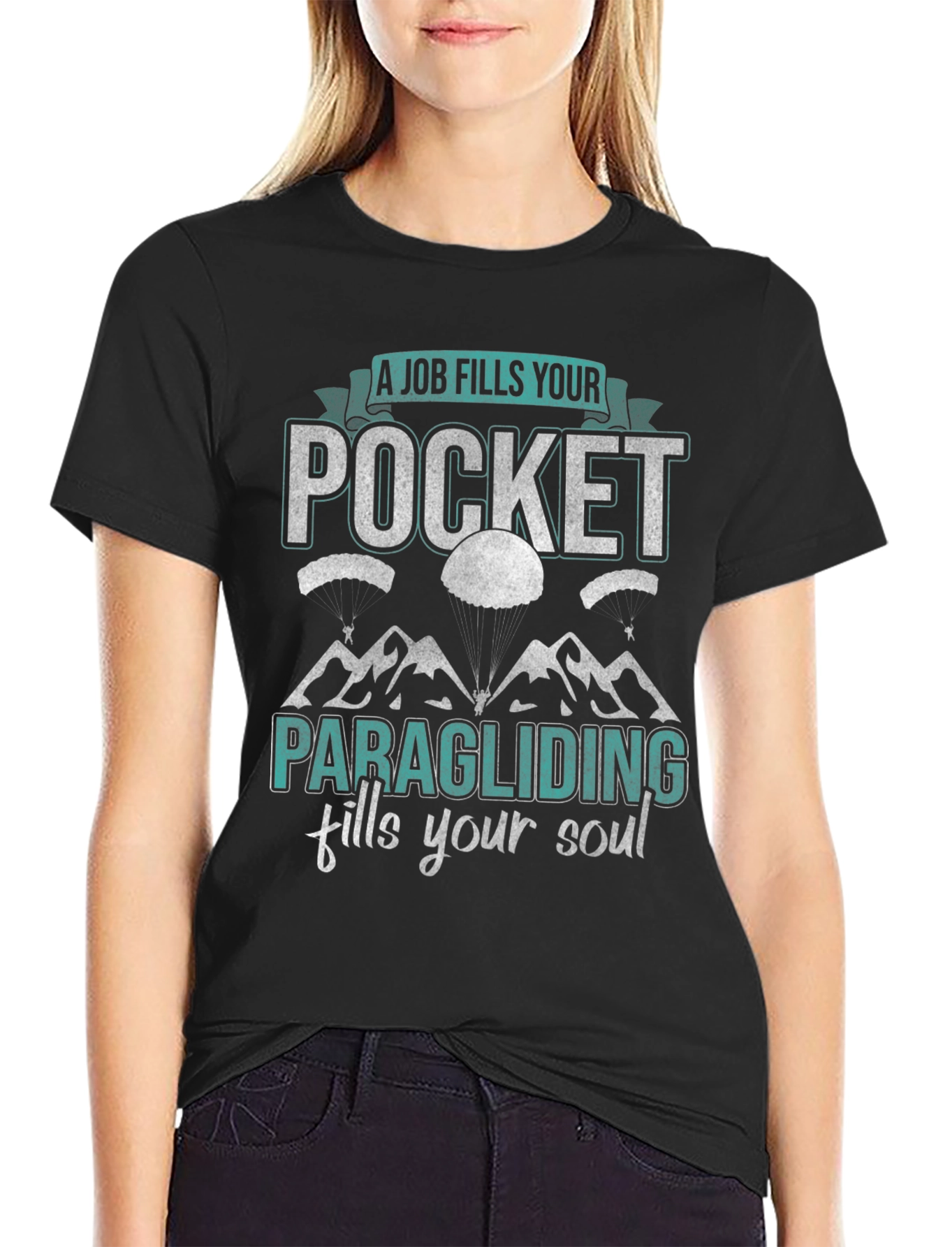 Paragliding Soul Graphic T-Shirt