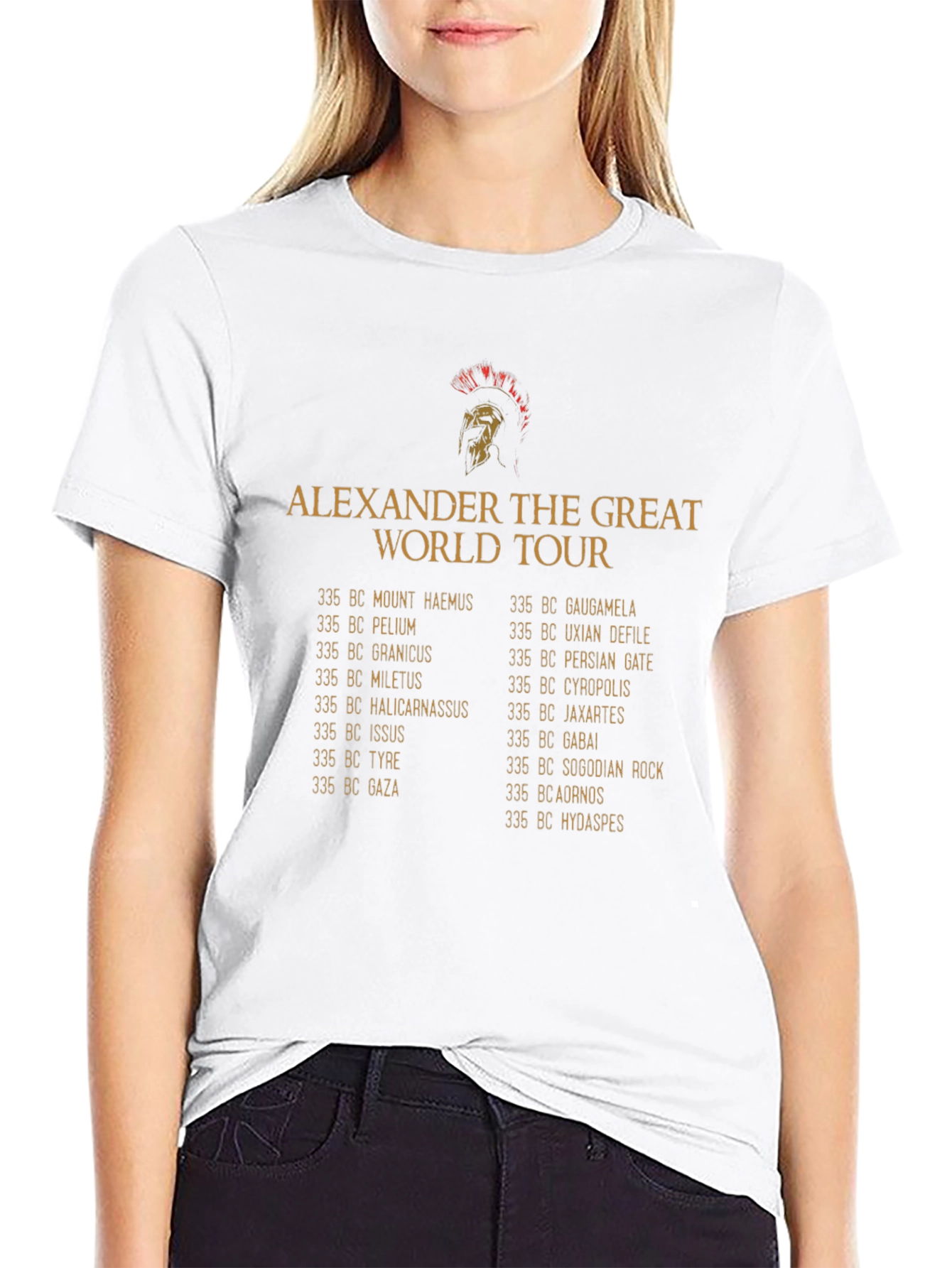 Alexander the Great World Tour T-Shirt