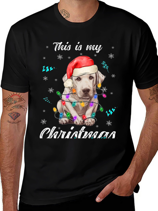Dog Christmas T-Shirt: Holiday Puppy Tee