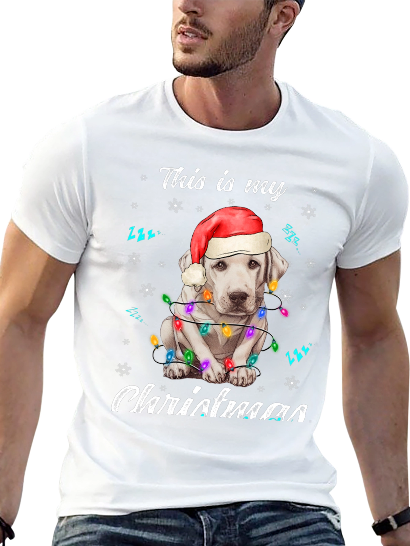 Dog Christmas T-Shirt: Holiday Puppy Tee