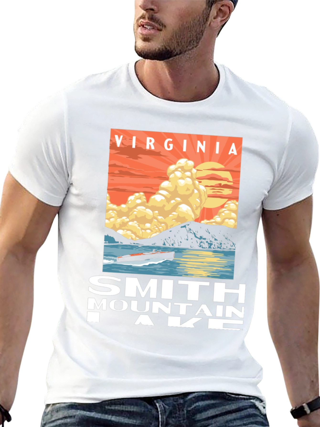 Virginia Smith Mountain Lake T-Shirt