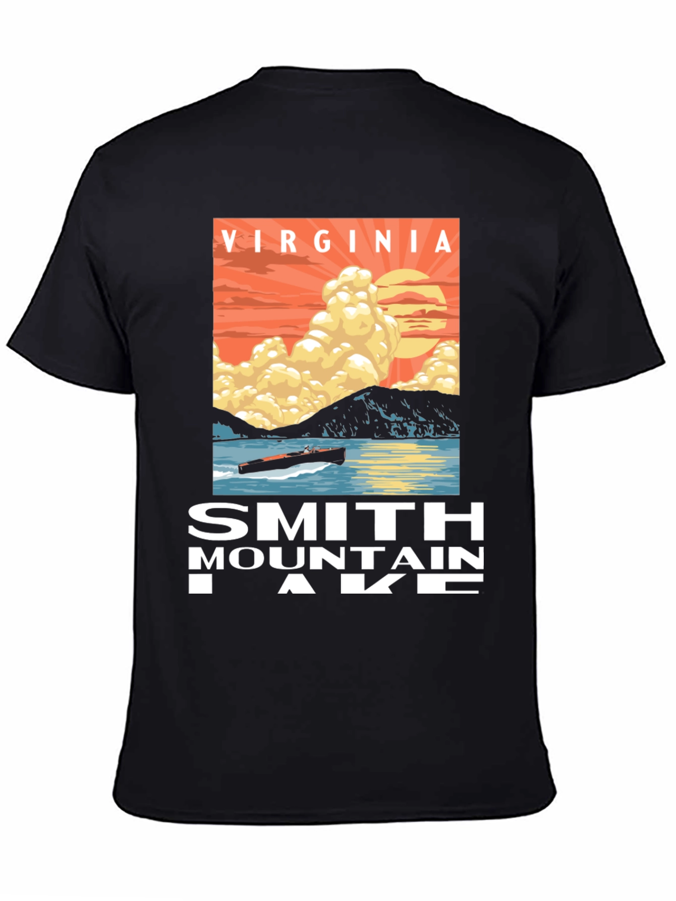 Virginia Smith Mountain Lake T-Shirt