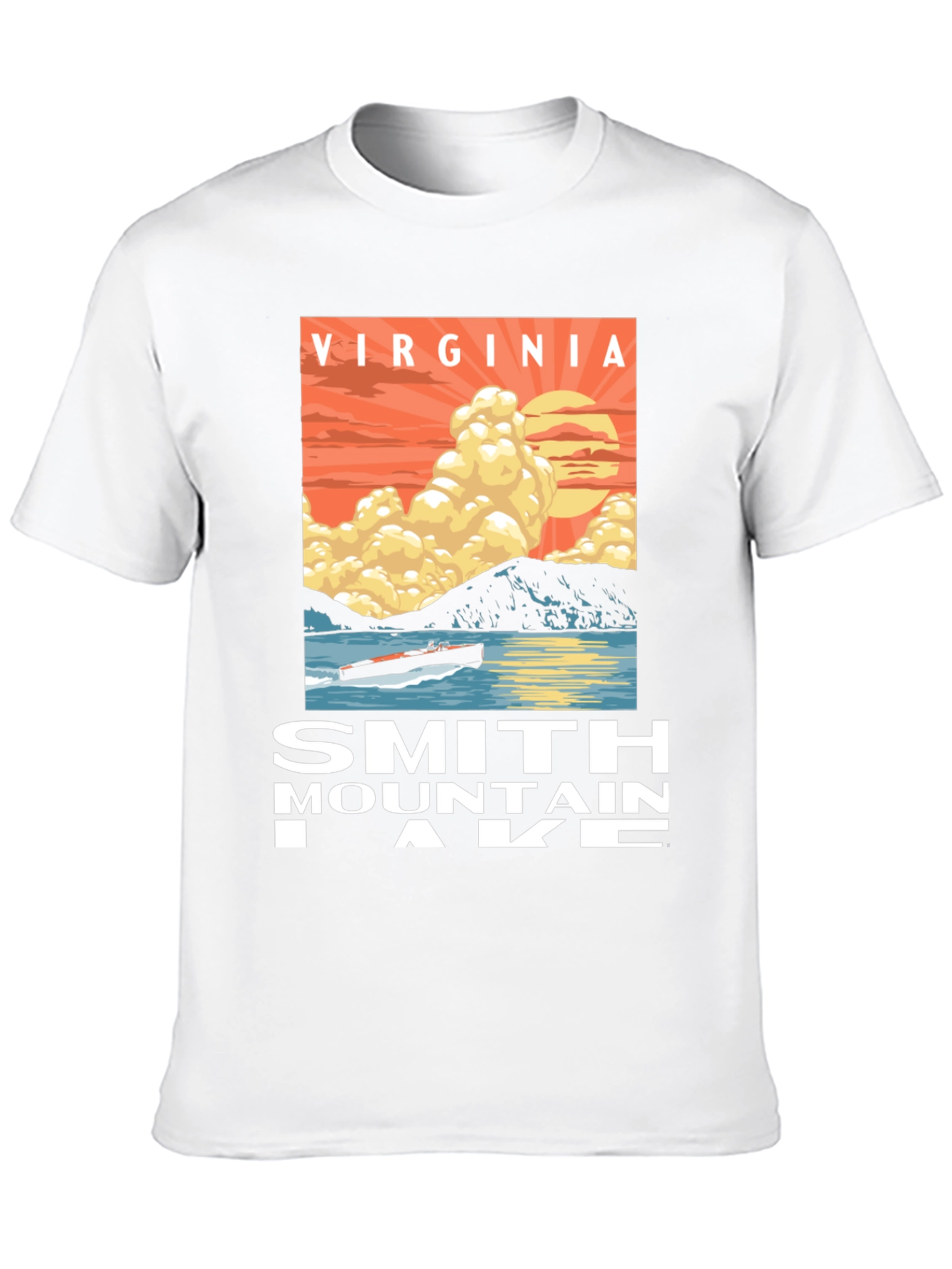 Virginia Smith Mountain Lake T-Shirt