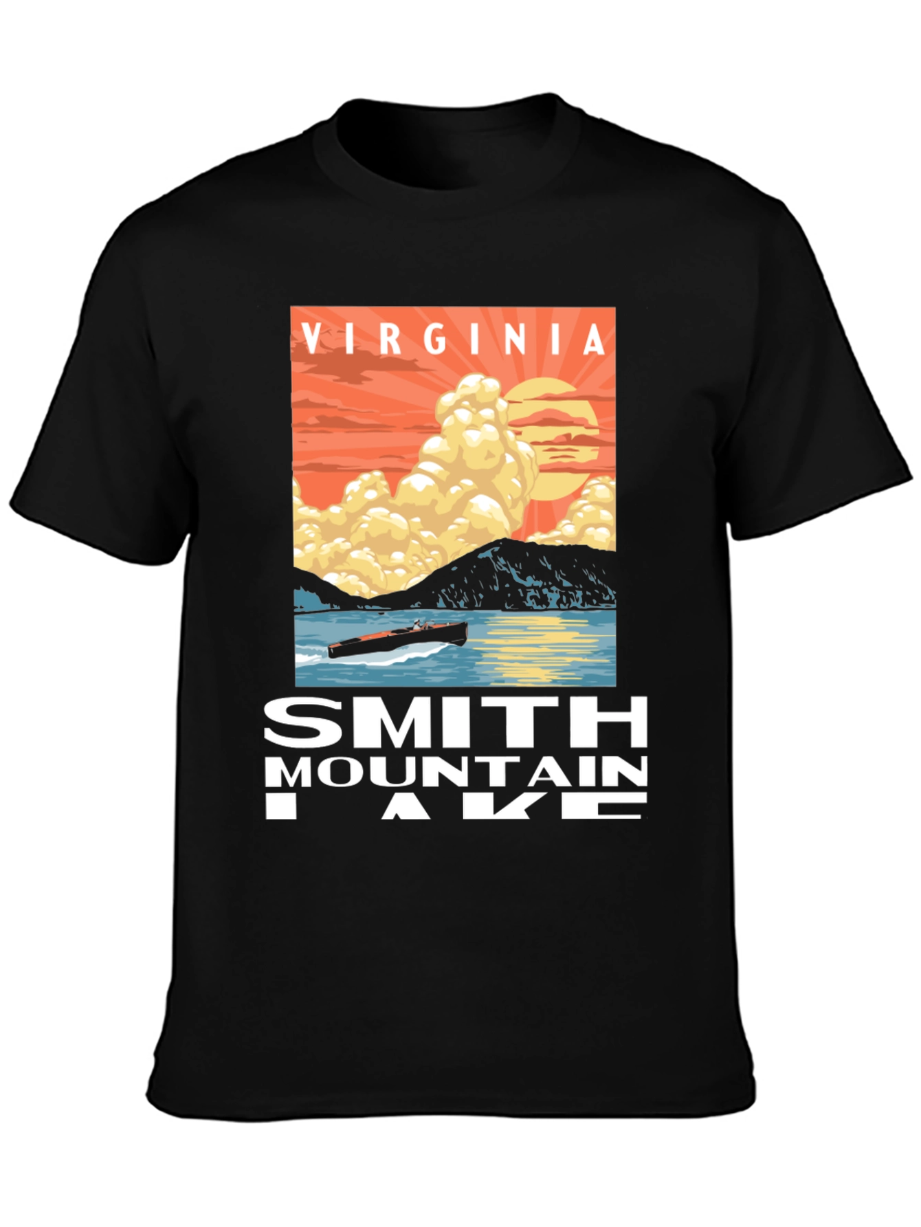 Virginia Smith Mountain Lake T-Shirt