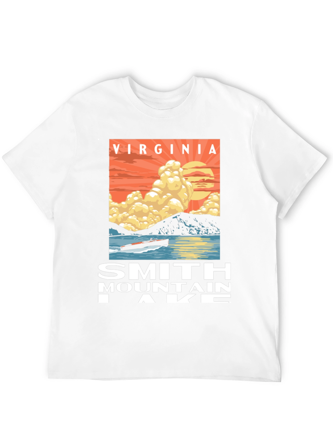 Virginia Smith Mountain Lake T-Shirt