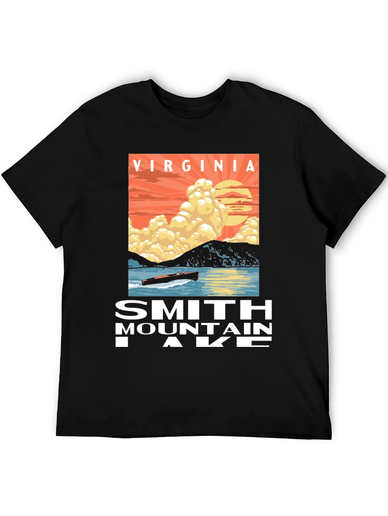 Virginia Smith Mountain Lake T-Shirt