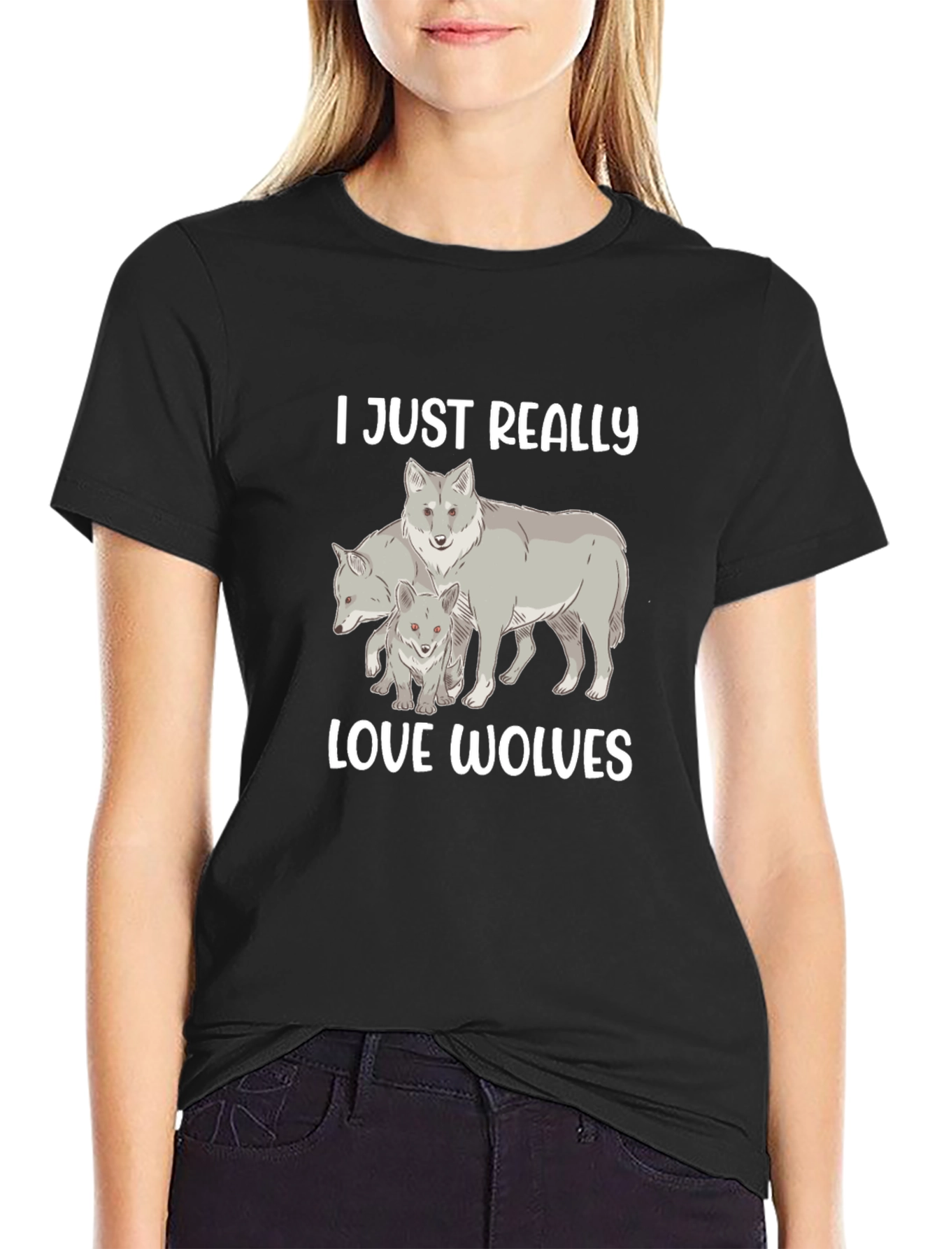 I Just Really Love Wolves T-Shirt