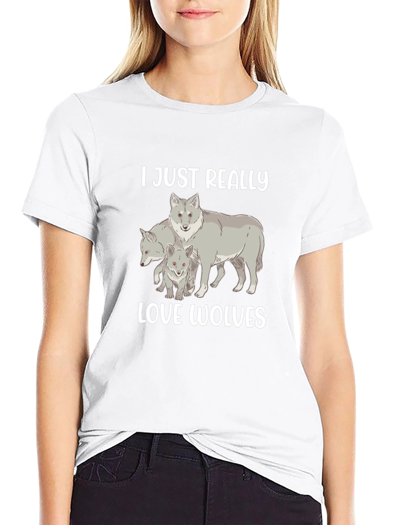 I Just Really Love Wolves T-Shirt