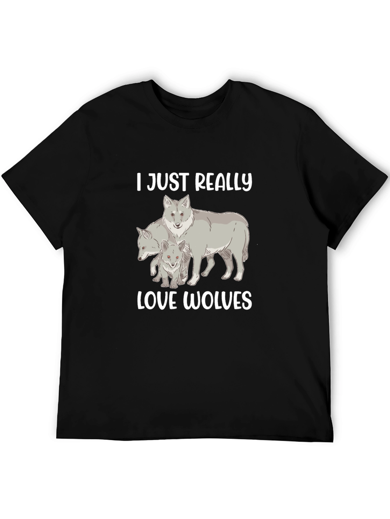 I Just Really Love Wolves T-Shirt