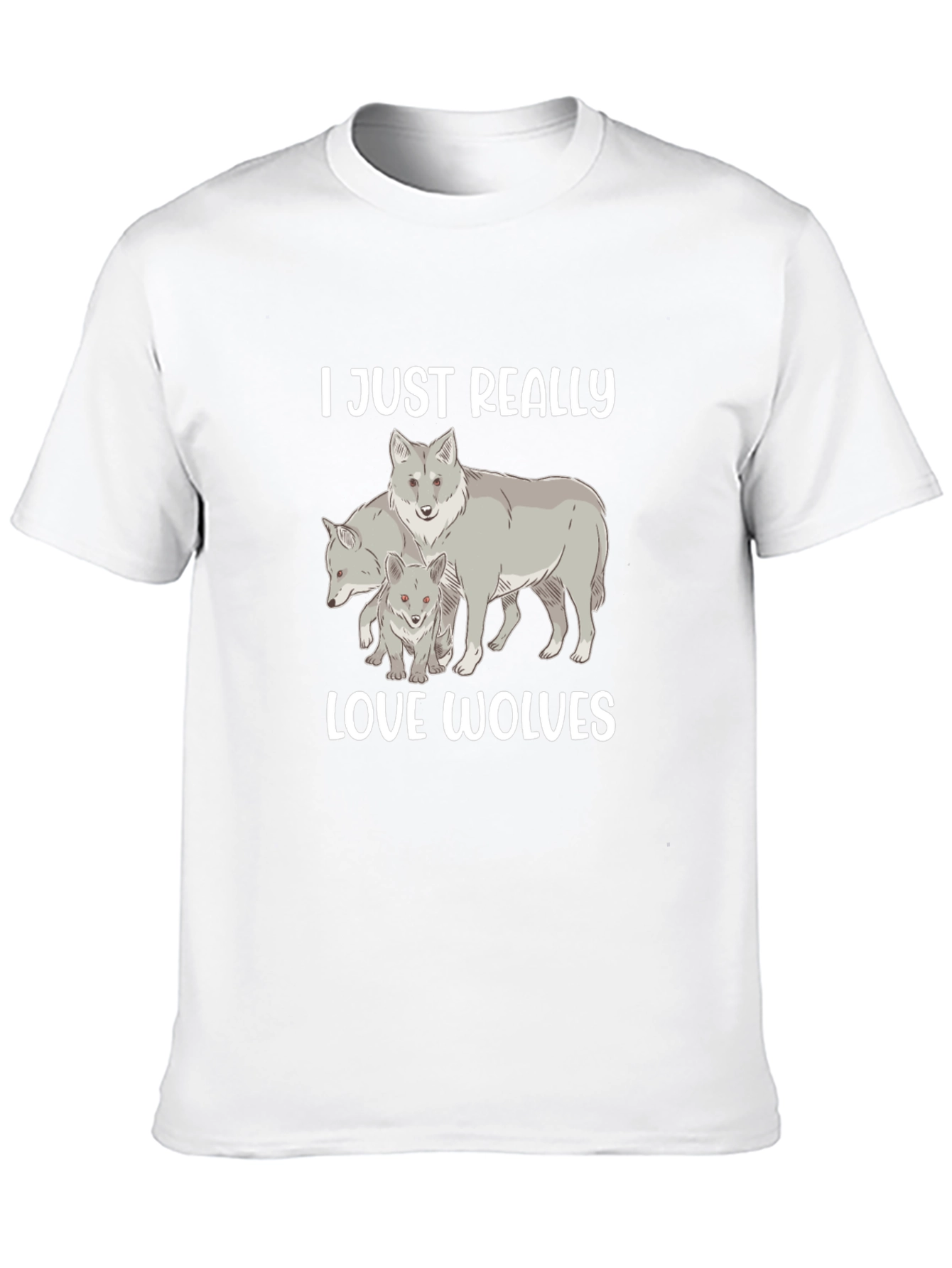 I Just Really Love Wolves T-Shirt