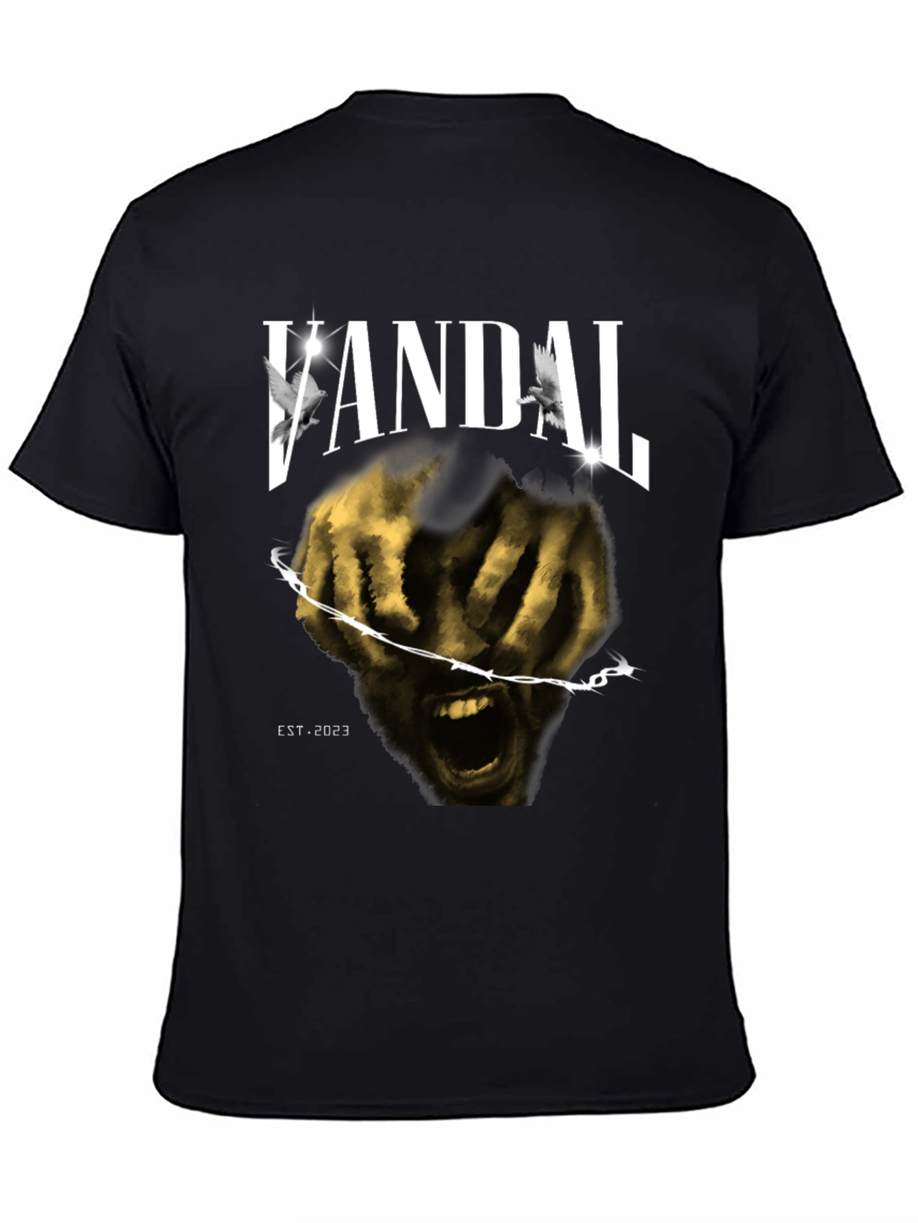 Vandal Graphic T-Shirt - Dark & Edgy Design