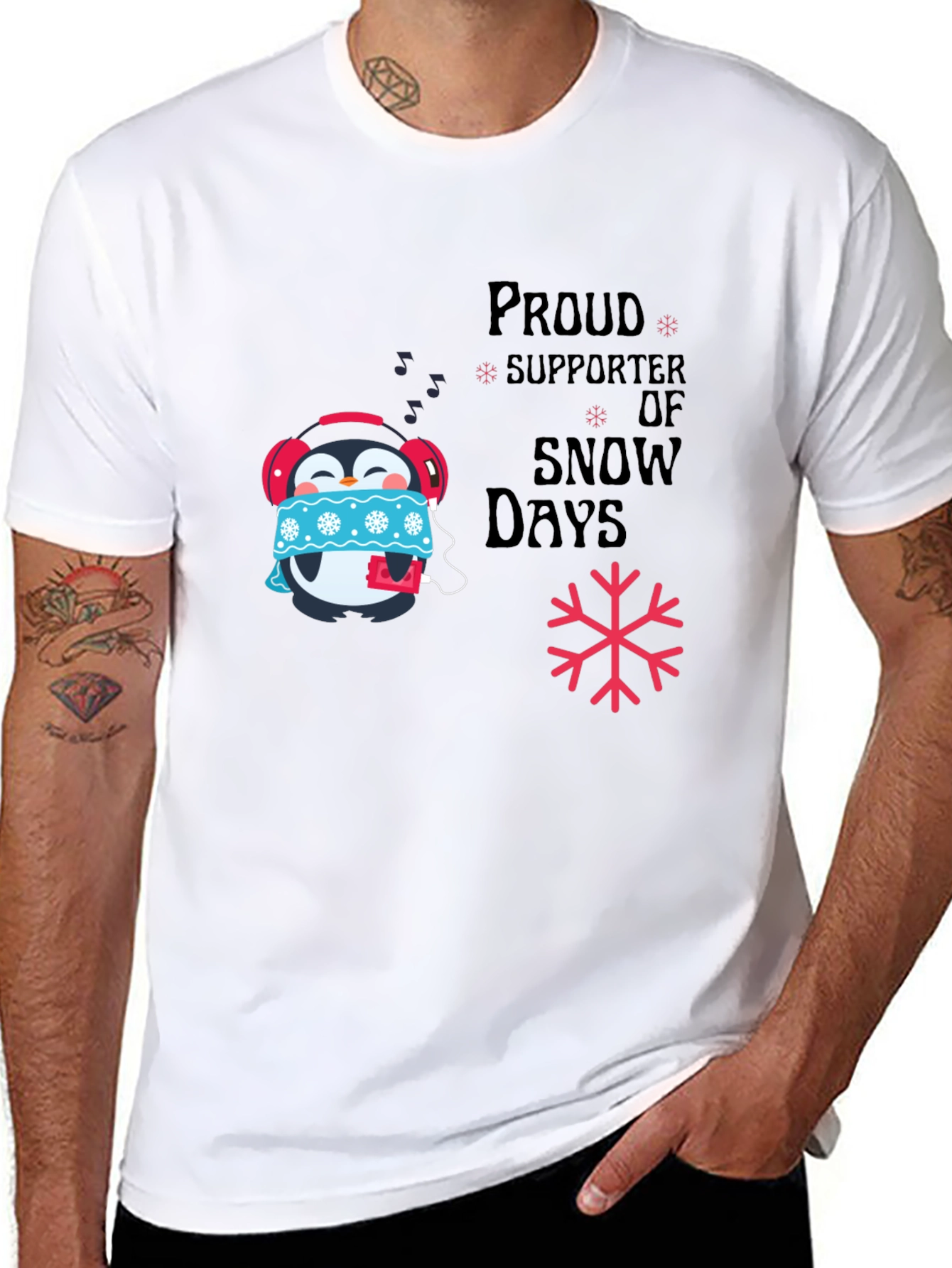 Snow Day Supporter Graphic Tee