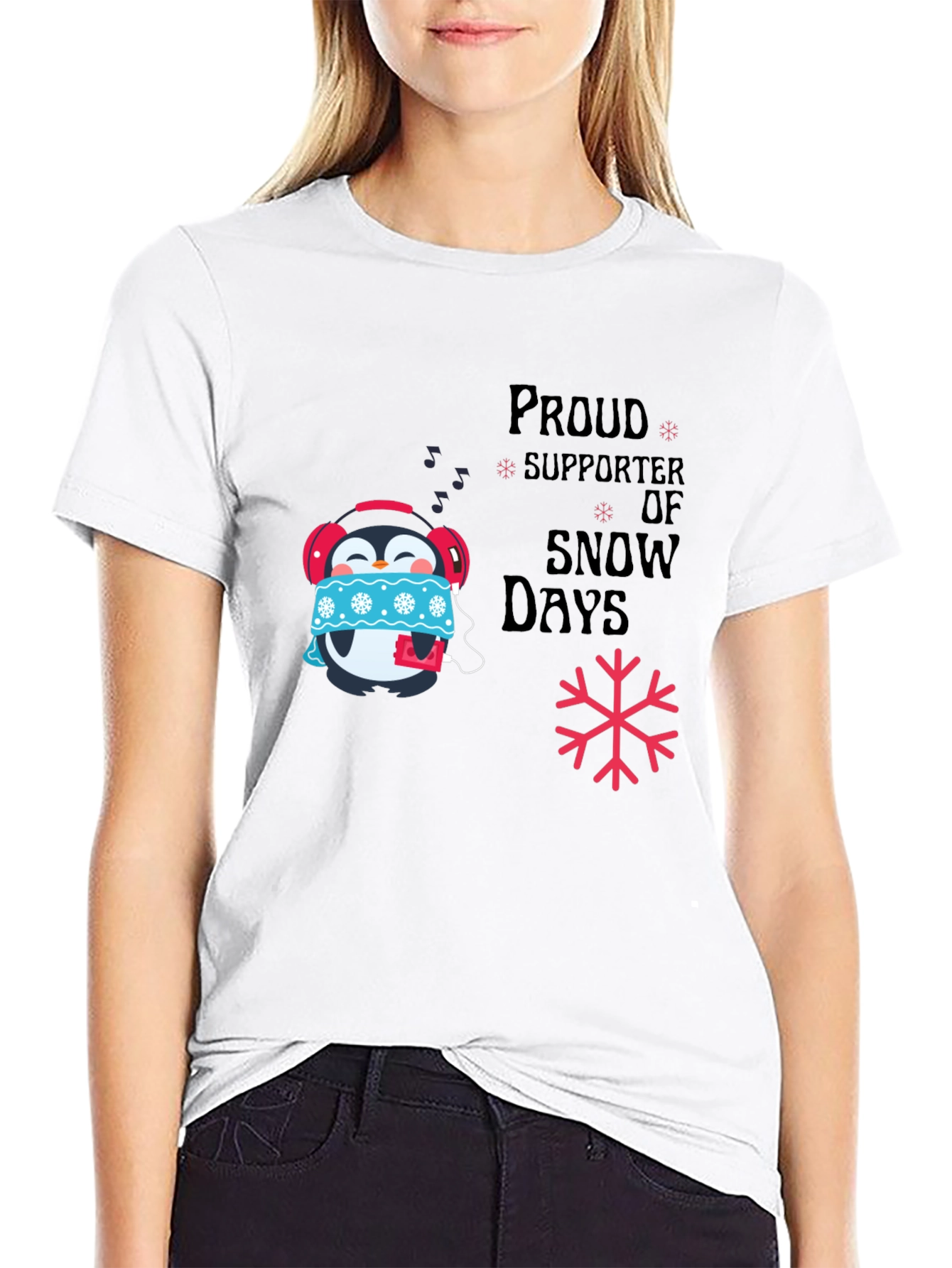 Snow Day Supporter Graphic Tee