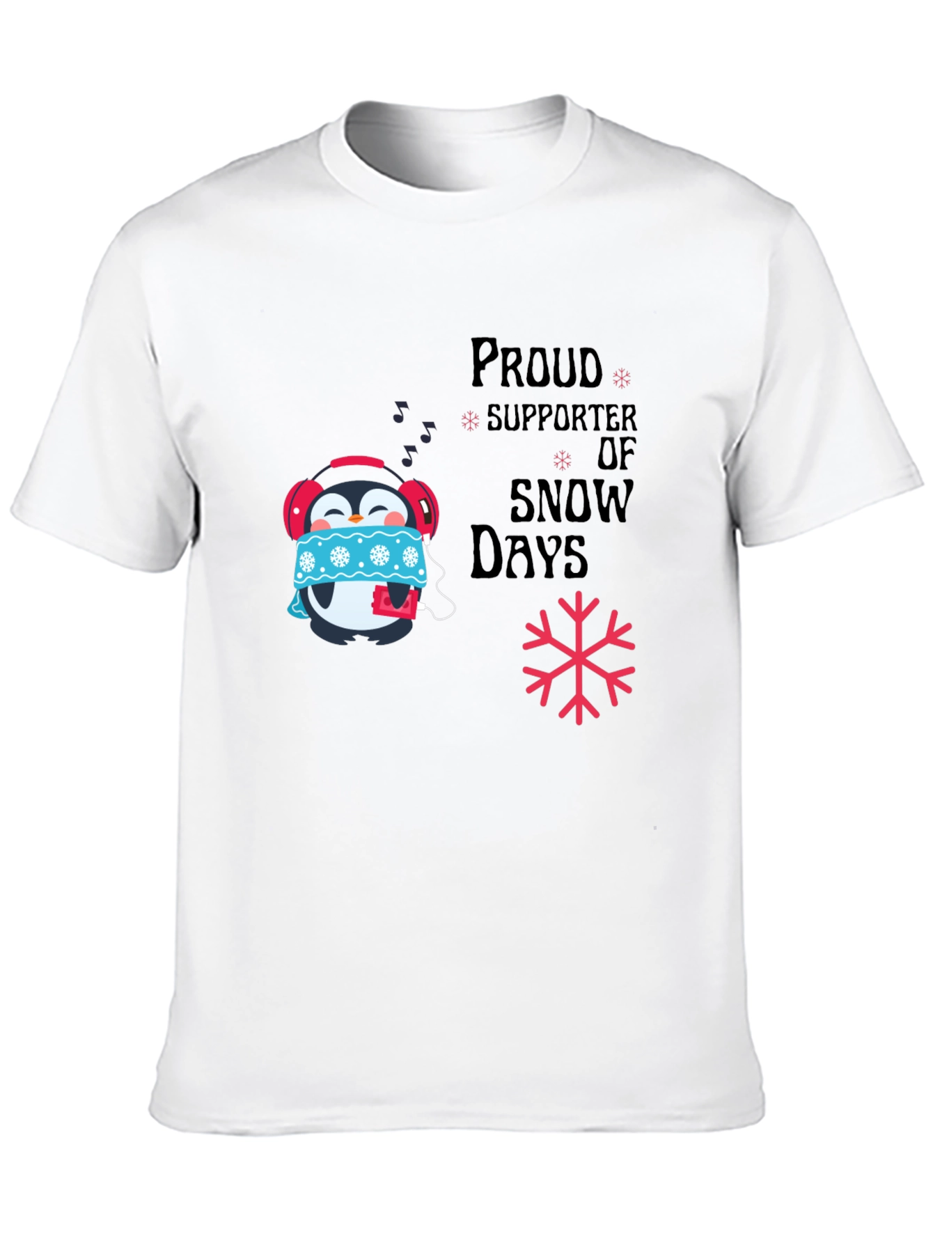 Snow Day Supporter Graphic Tee