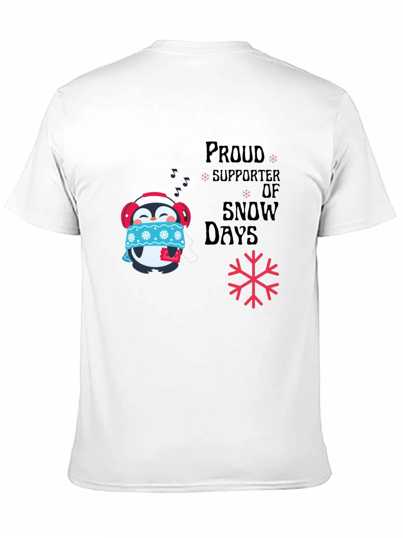 Snow Day Supporter Graphic Tee