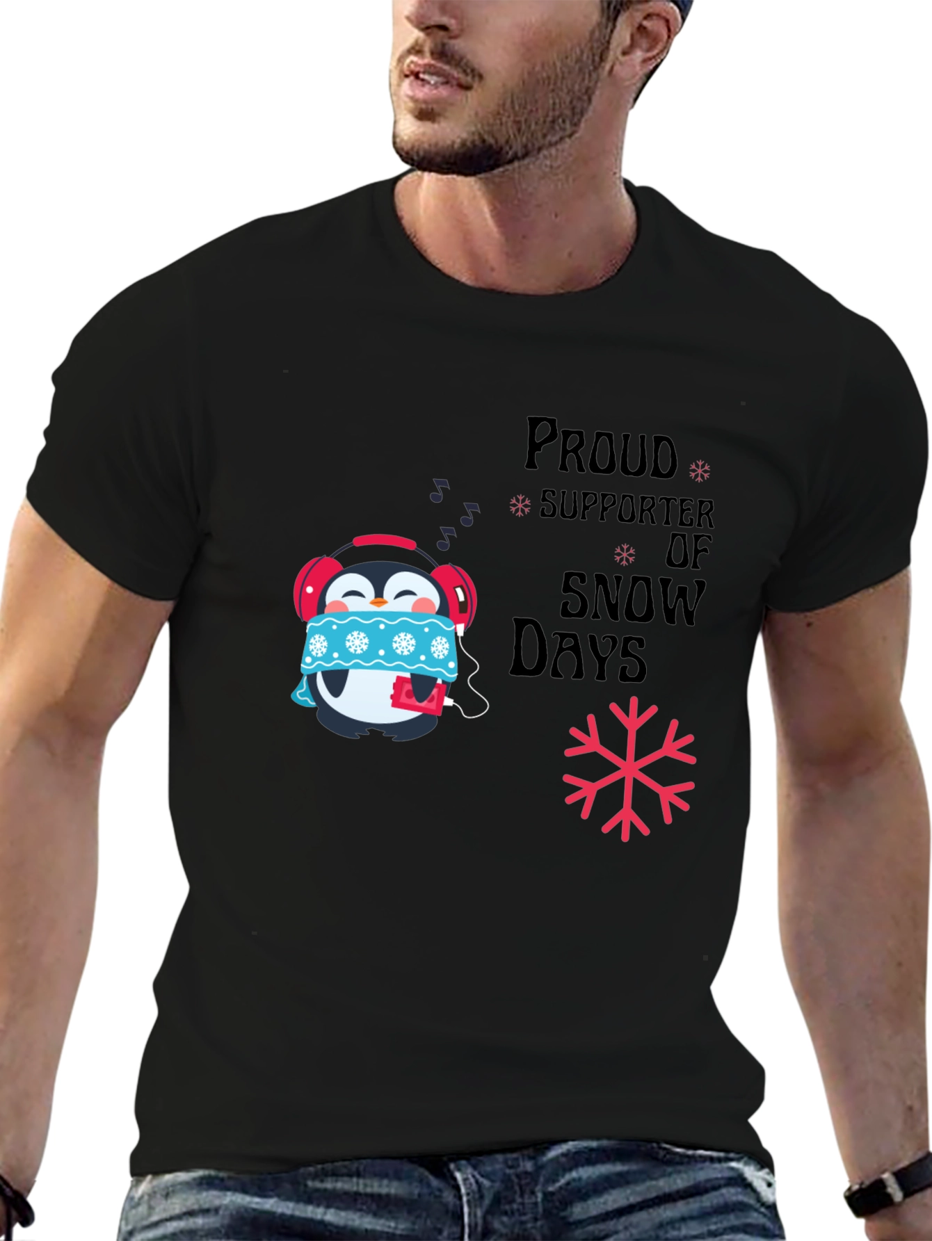 Snow Day Supporter Graphic Tee