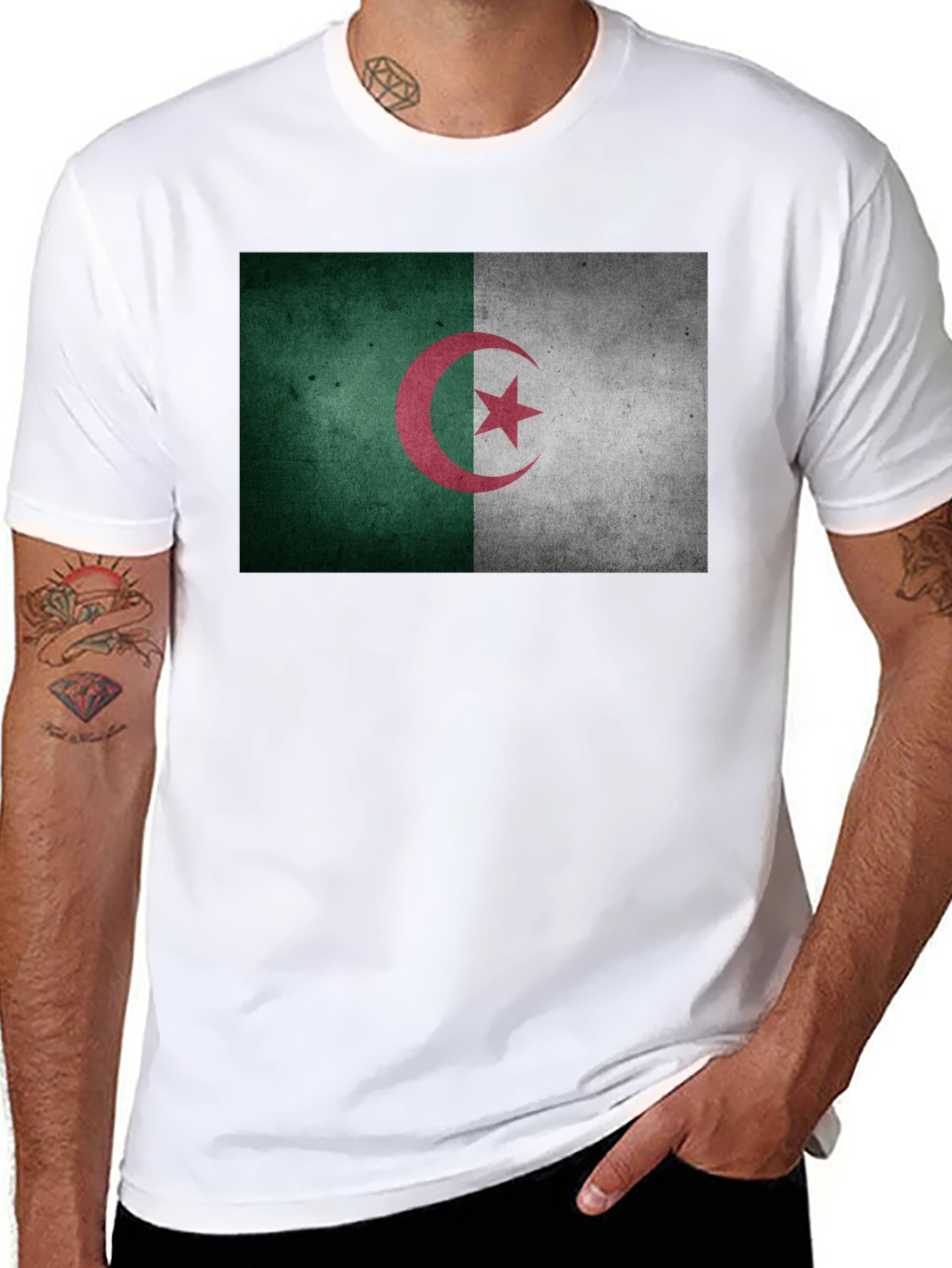 Algeria Flag T-Shirt - Show Your Pride!