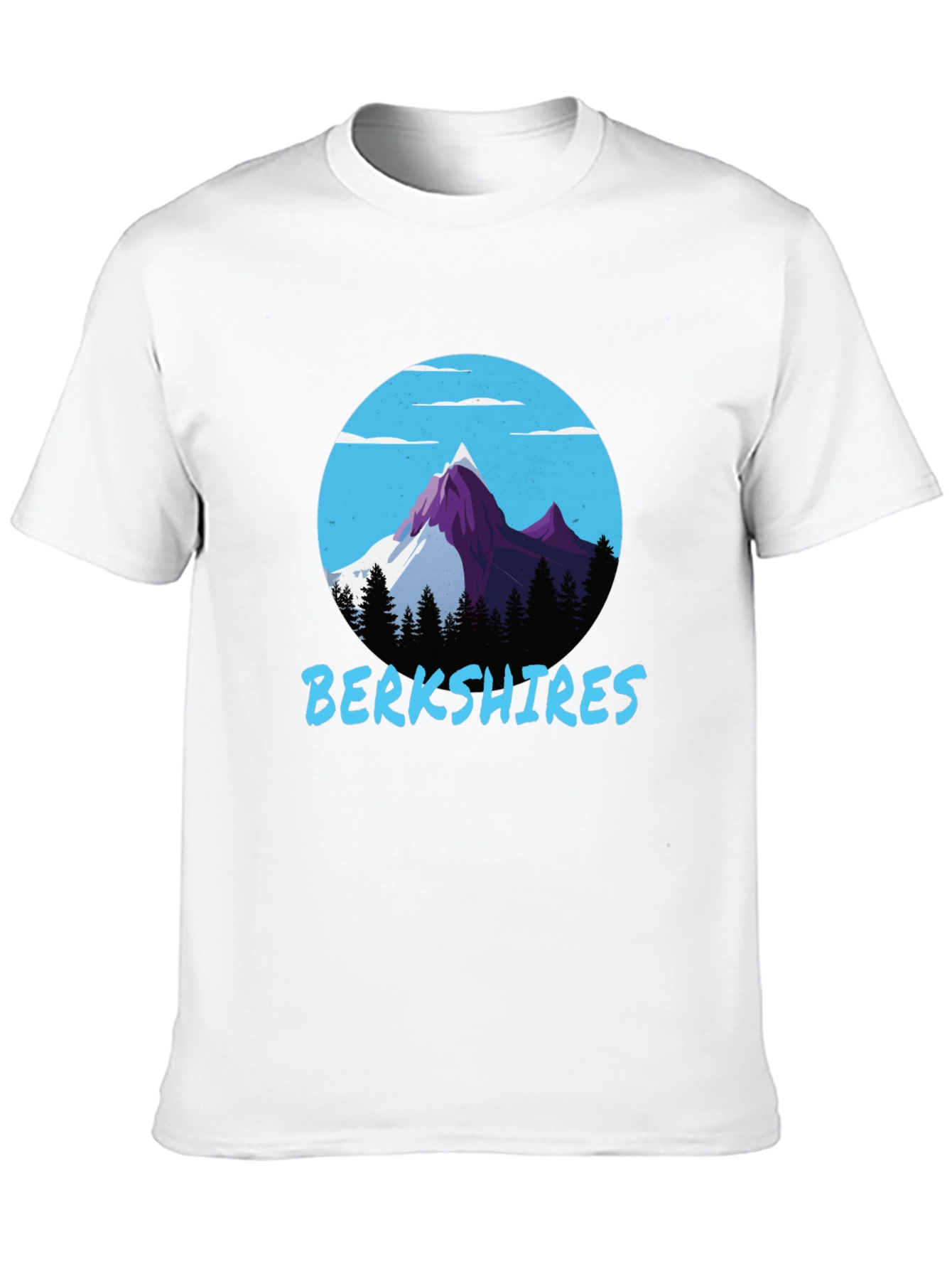 Berkshires Mountain T-Shirt - Black