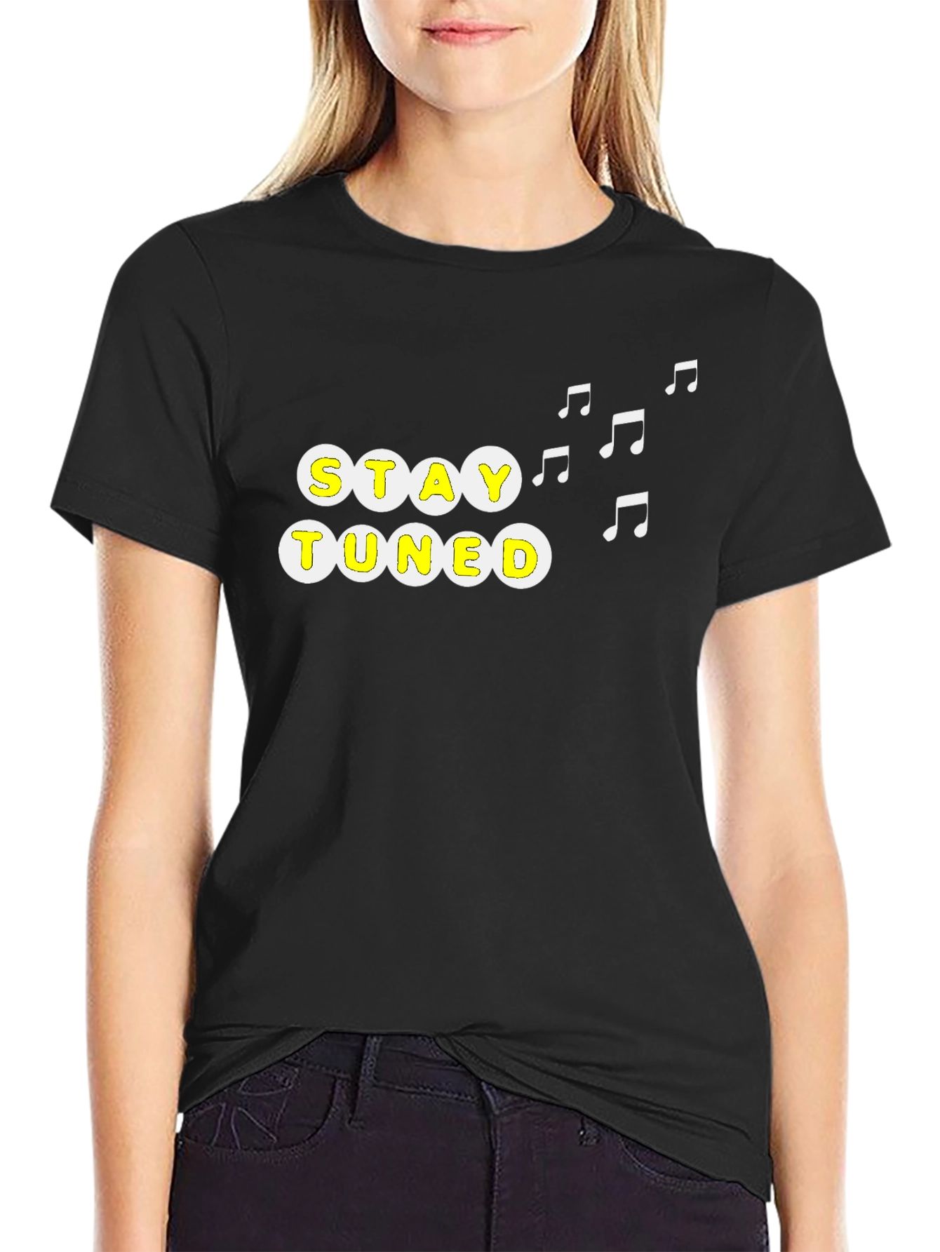 Stay Tuned Graphic Tee - Music Lover Shirt