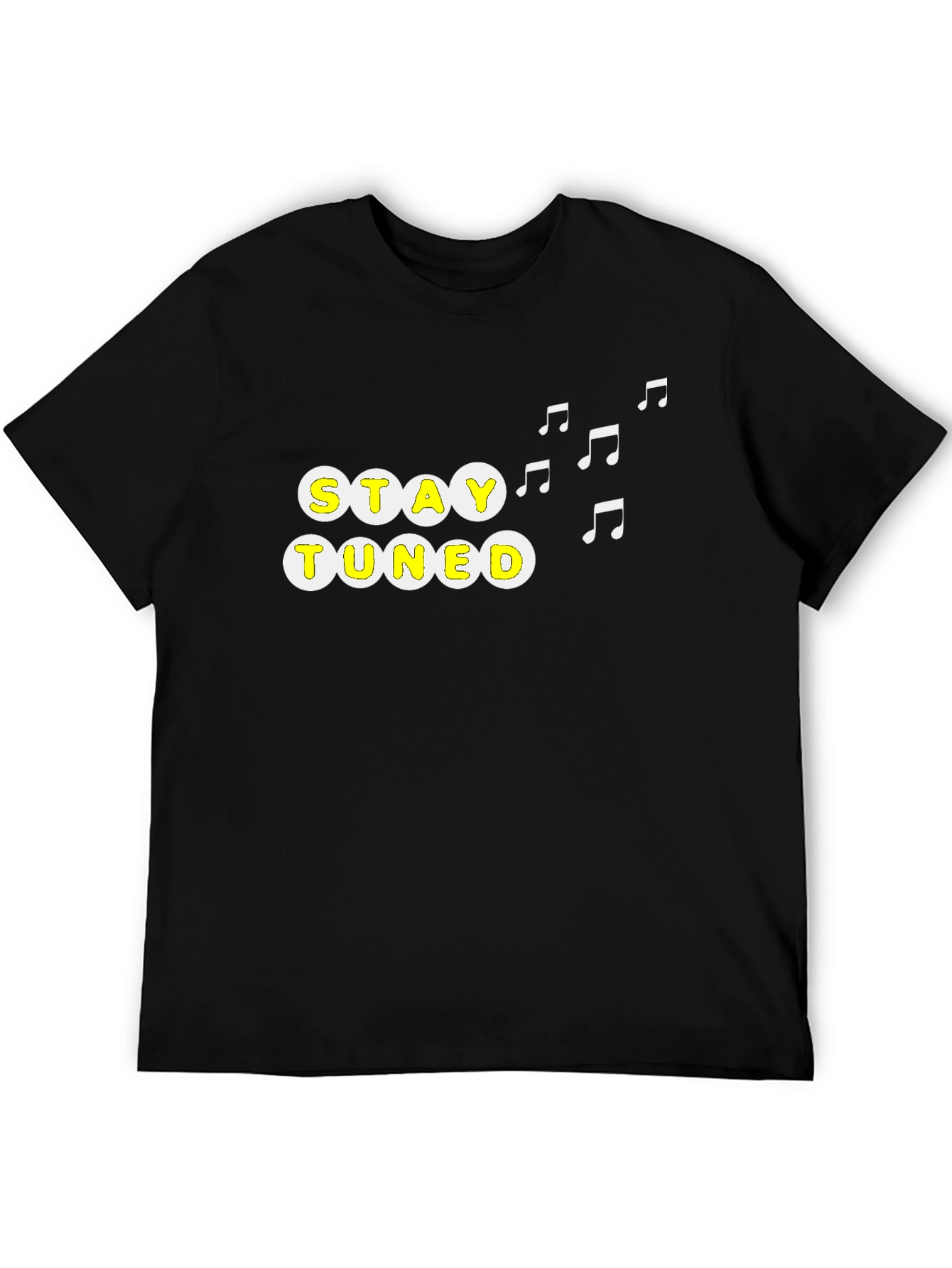 Stay Tuned Graphic Tee - Music Lover Shirt