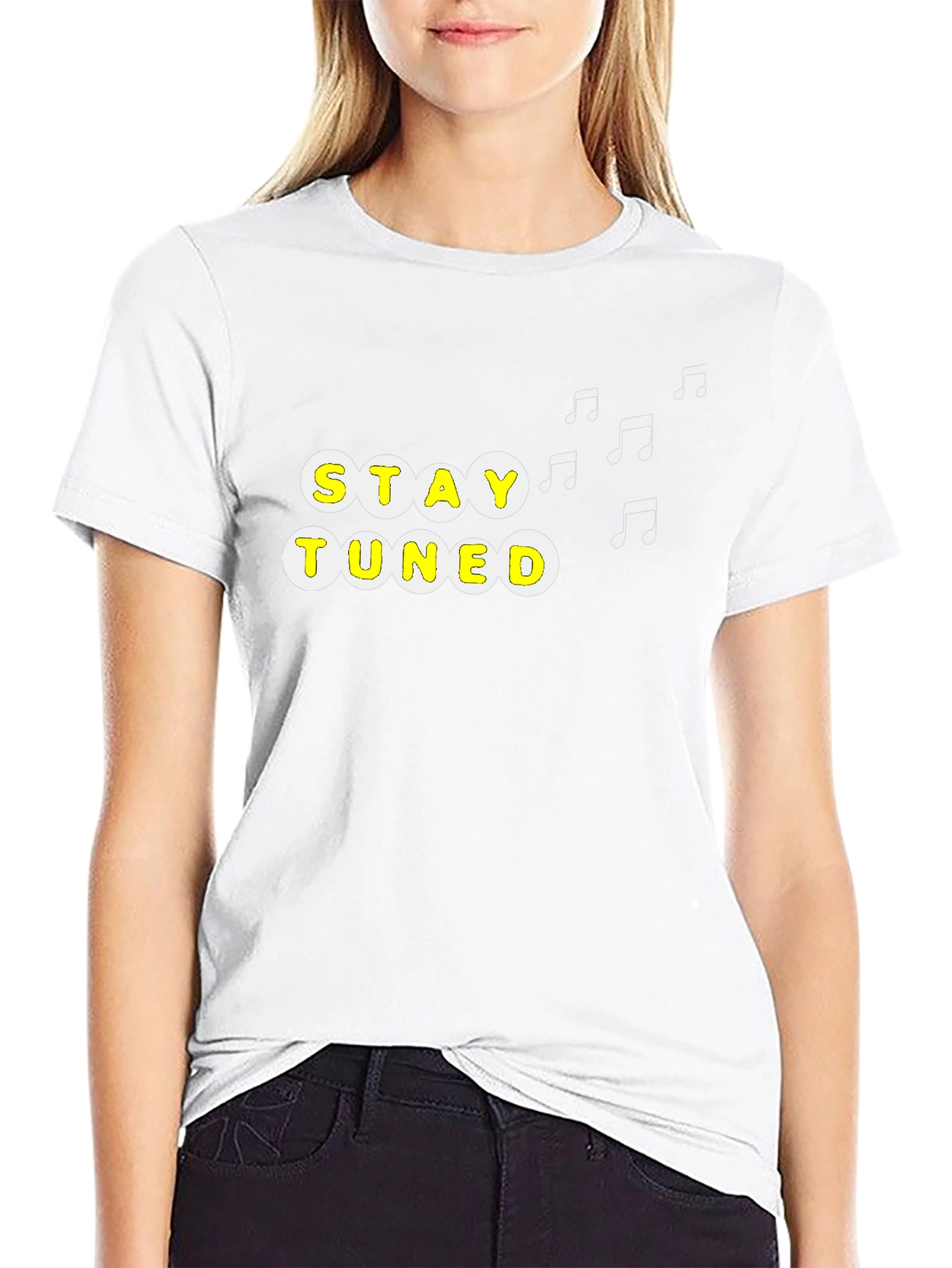 Stay Tuned Graphic Tee - Music Lover Shirt
