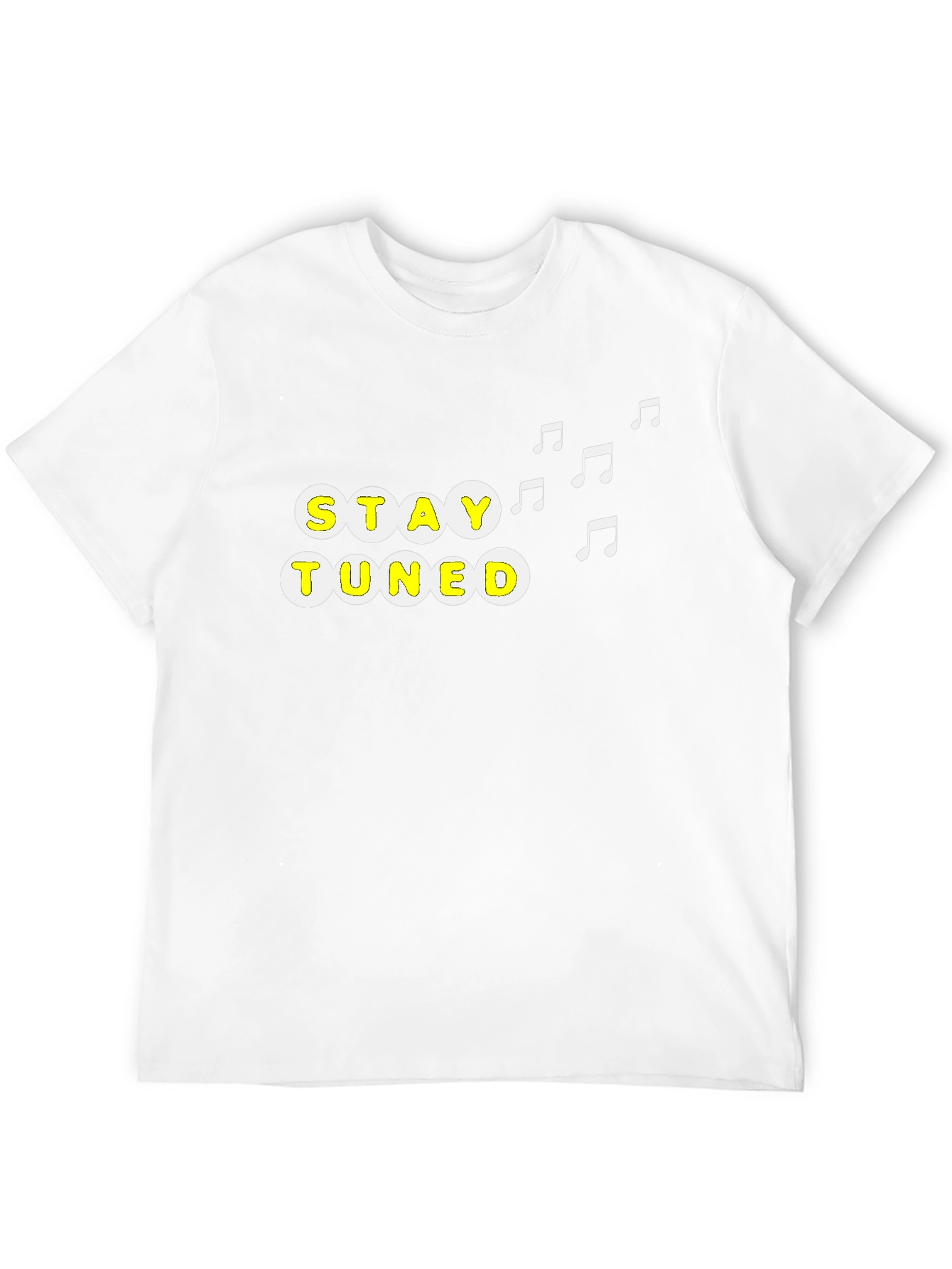 Stay Tuned Graphic Tee - Music Lover Shirt