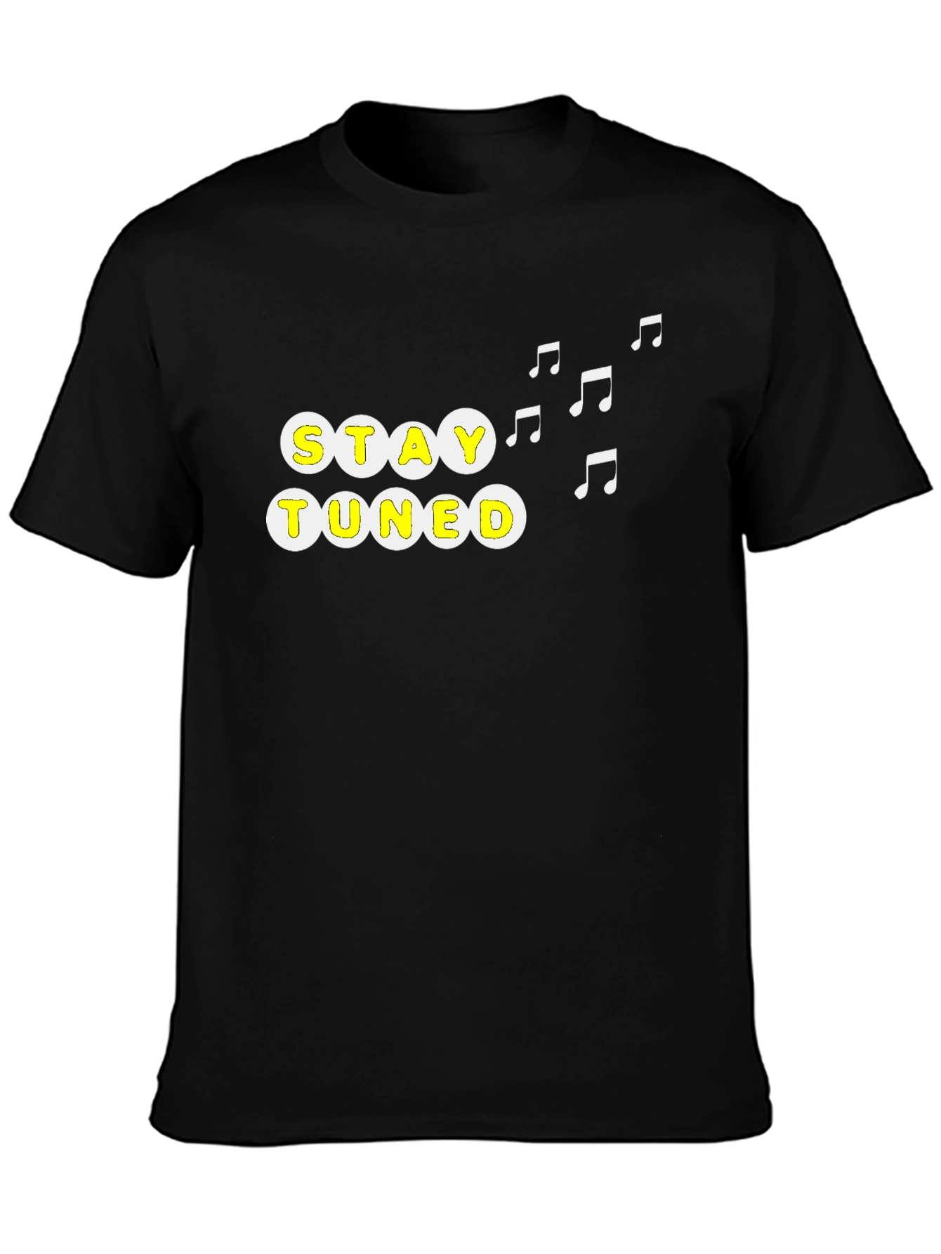 Stay Tuned Graphic Tee - Music Lover Shirt